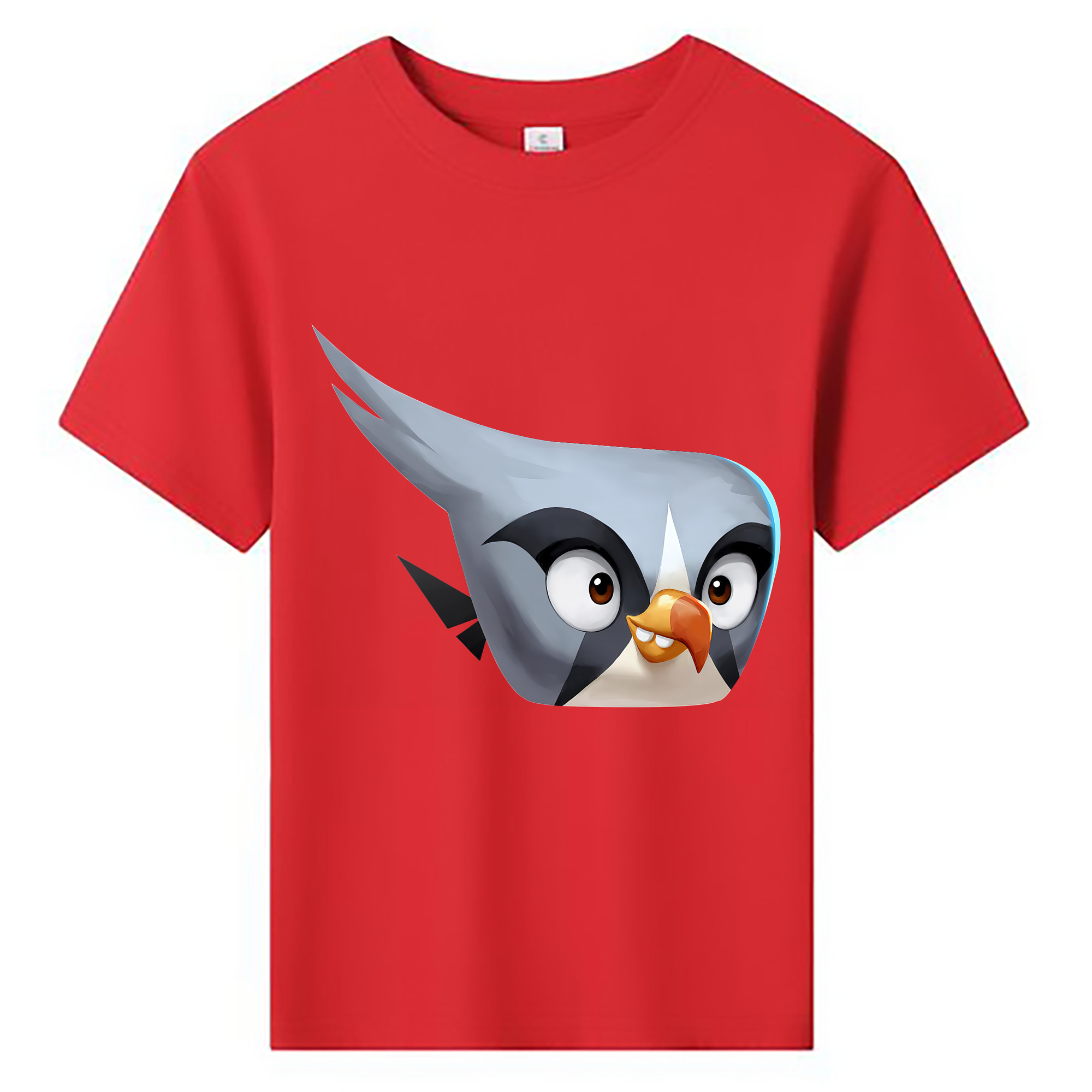 （画像用） Angry Birds アングリーバード 綿100％キッズTシャツ（フロントプリント）