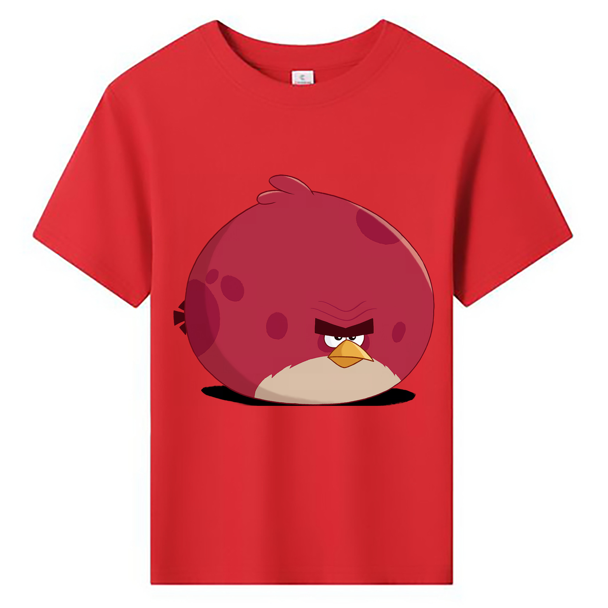 （画像用） Angry Birds アングリーバード 綿100％キッズTシャツ（フロントプリント）