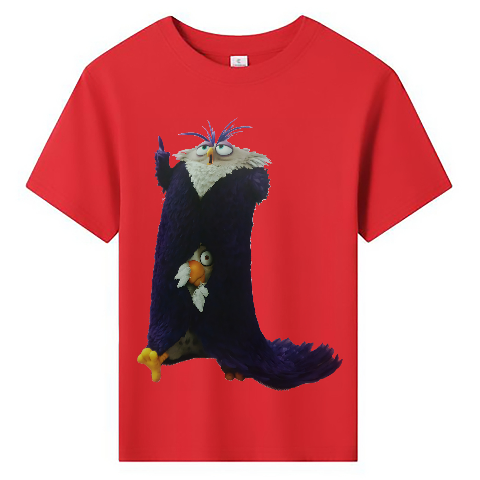 （画像用） Angry Birds アングリーバード 綿100％キッズTシャツ（フロントプリント）