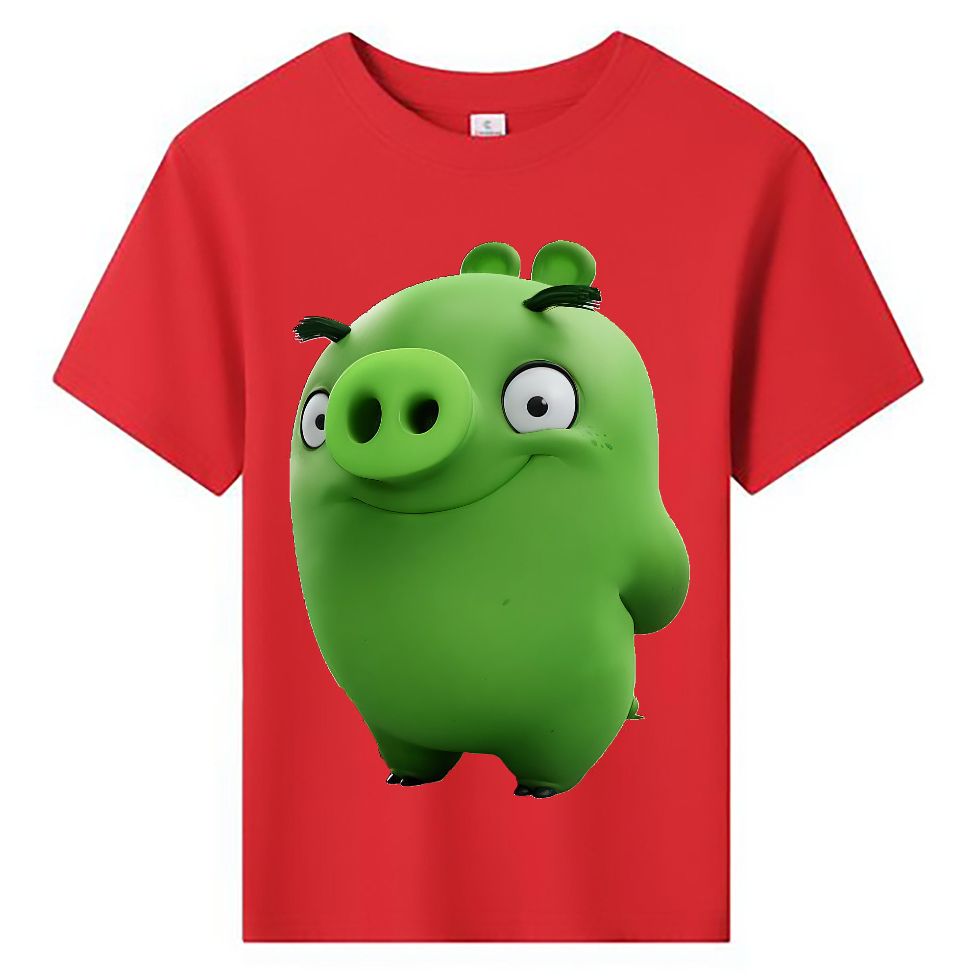 （画像用） Angry Birds アングリーバード 綿100％キッズTシャツ（フロントプリント）