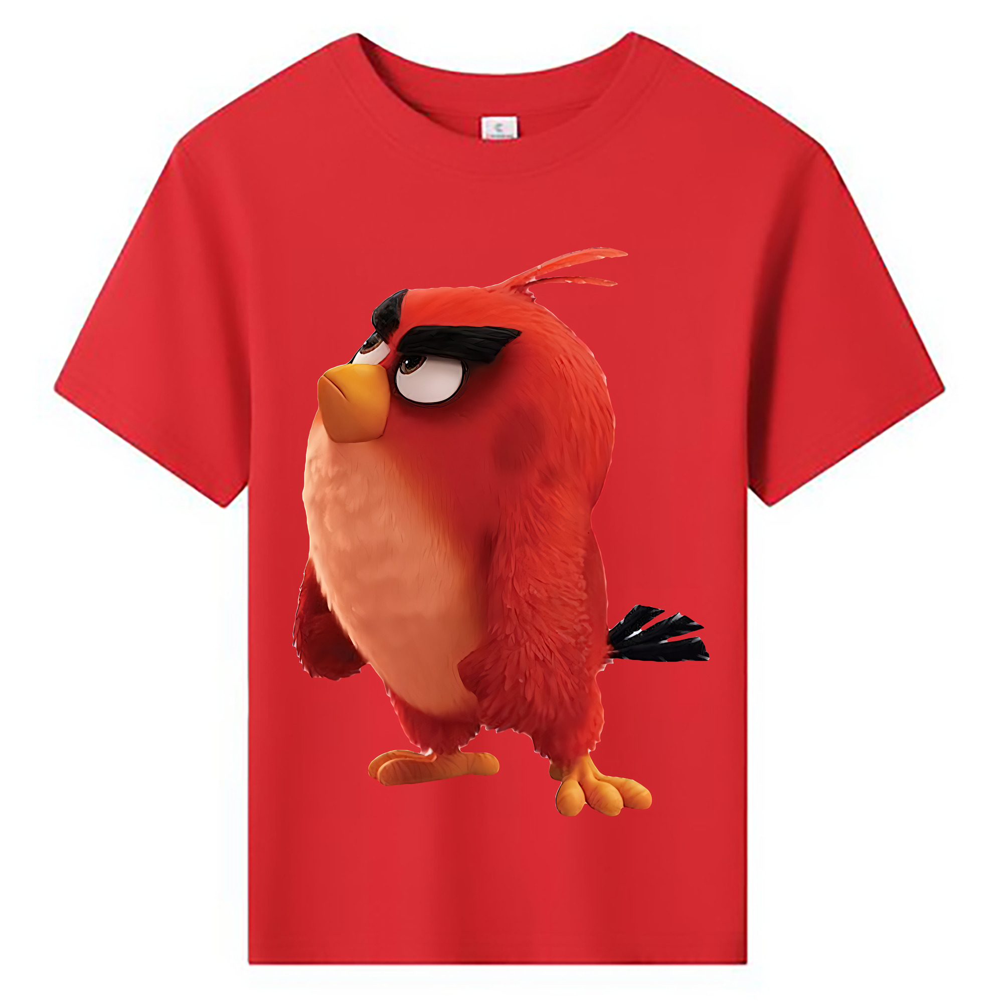 （画像用） Angry Birds アングリーバード 綿100％キッズTシャツ（フロントプリント）