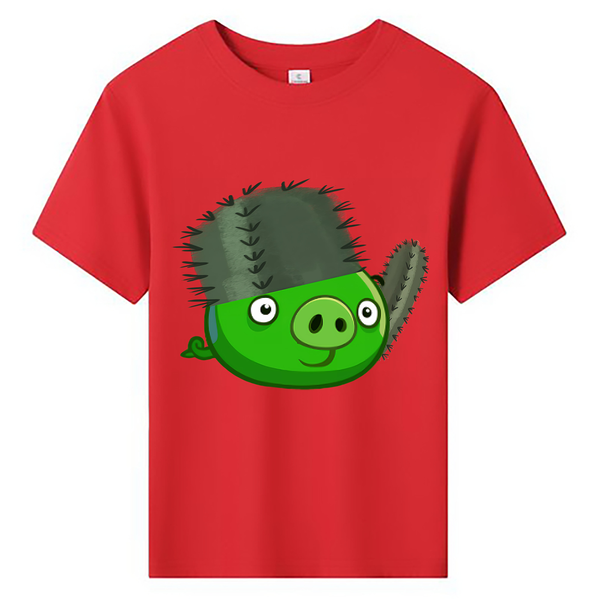（画像用） Angry Birds アングリーバード 綿100％キッズTシャツ（フロントプリント）