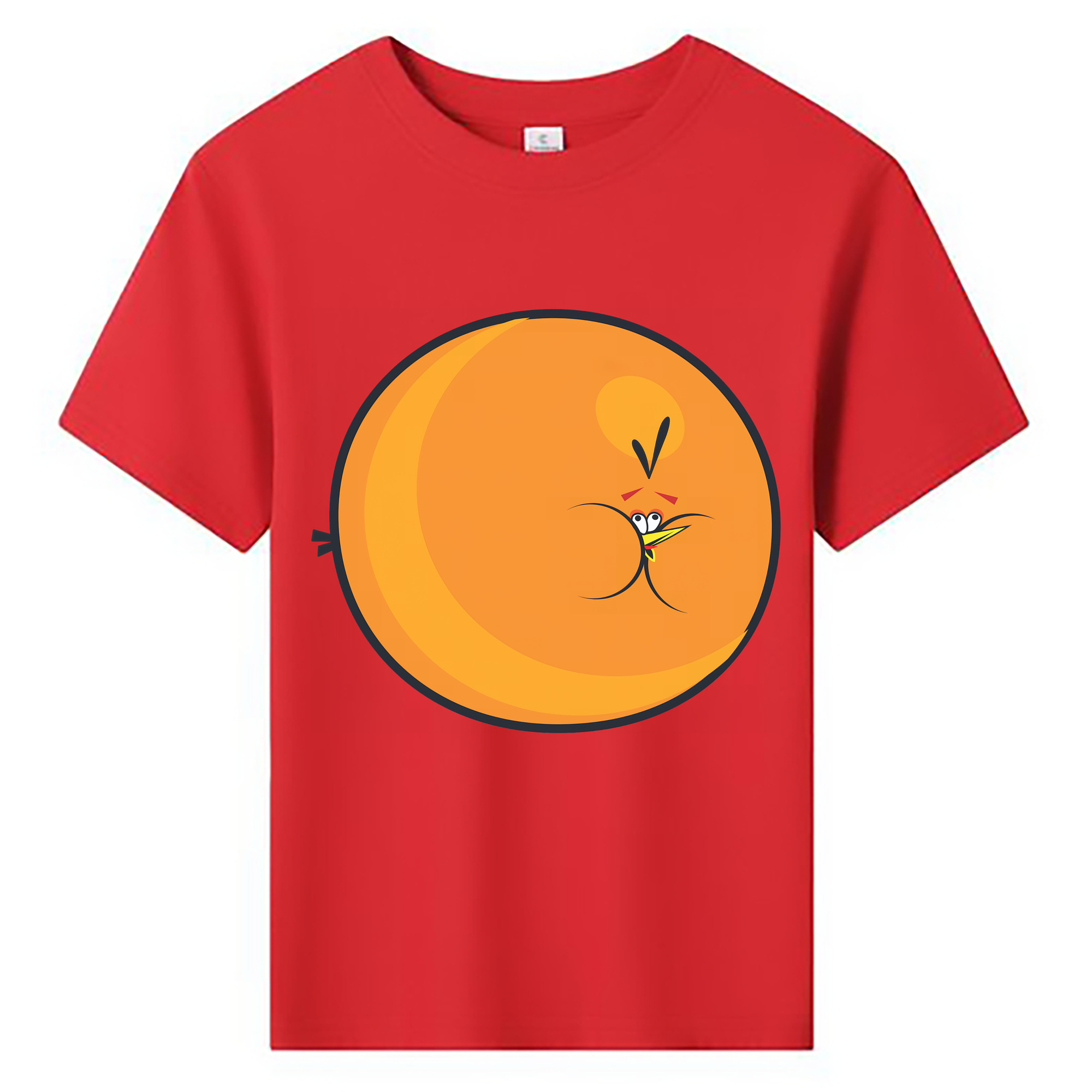 （画像用） Angry Birds アングリーバード 綿100％キッズTシャツ（フロントプリント）