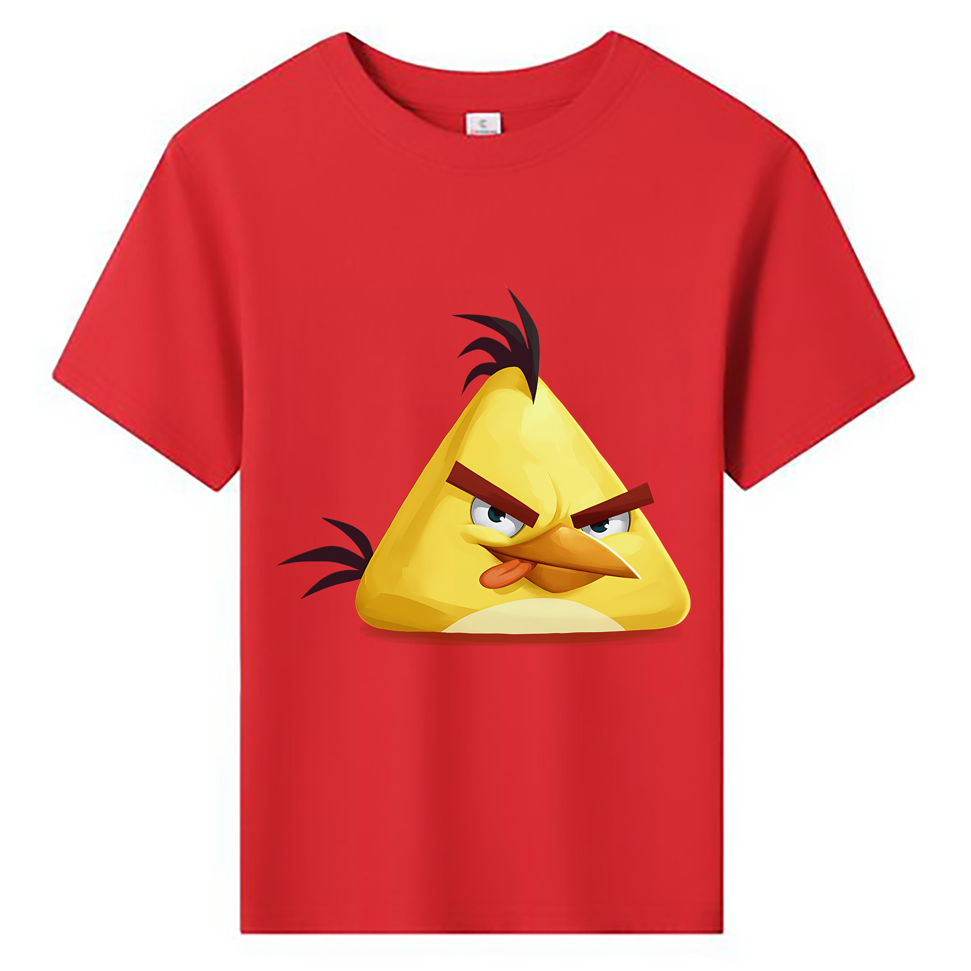 （画像用） Angry Birds アングリーバード 綿100％キッズTシャツ（フロントプリント）