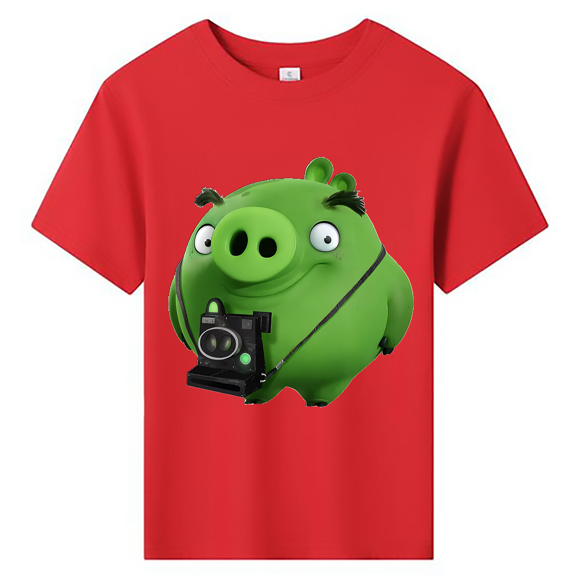 （画像用） Angry Birds アングリーバード 綿100％キッズTシャツ（フロントプリント）