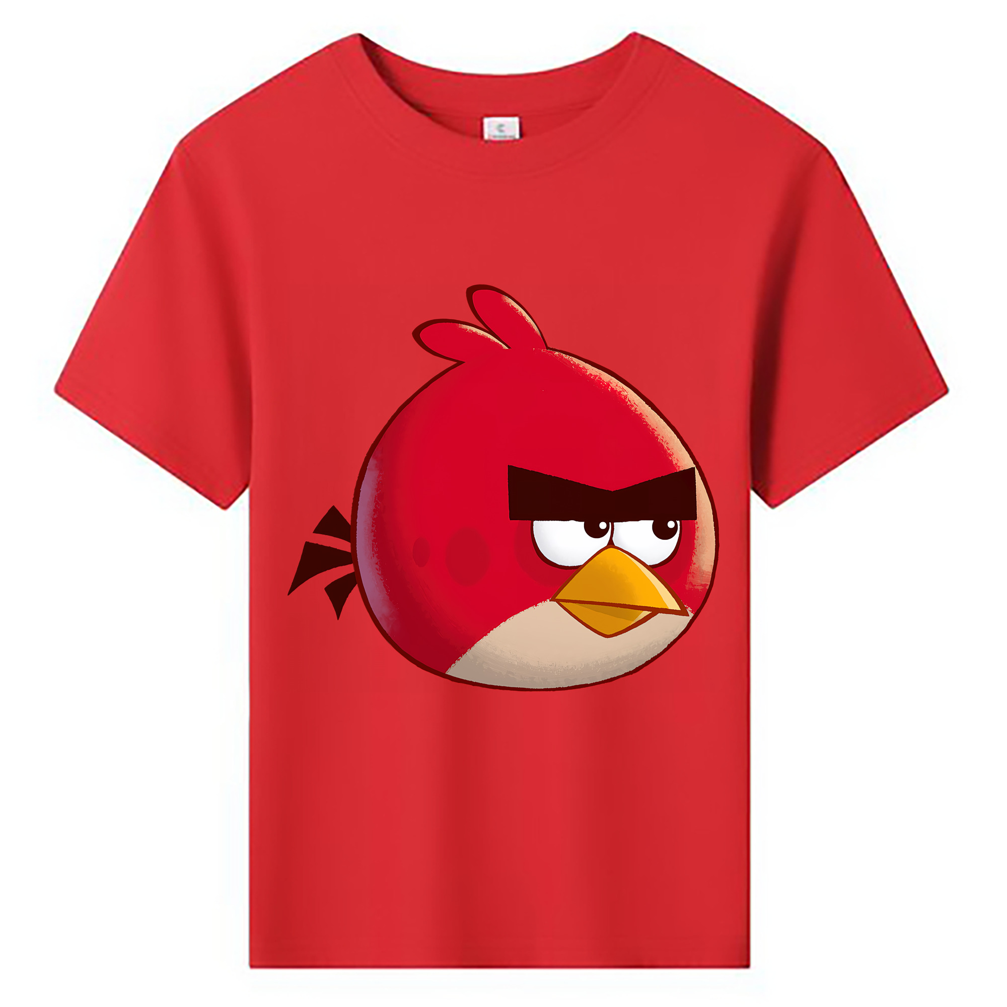 （画像用） Angry Birds アングリーバード 綿100％キッズTシャツ（フロントプリント）