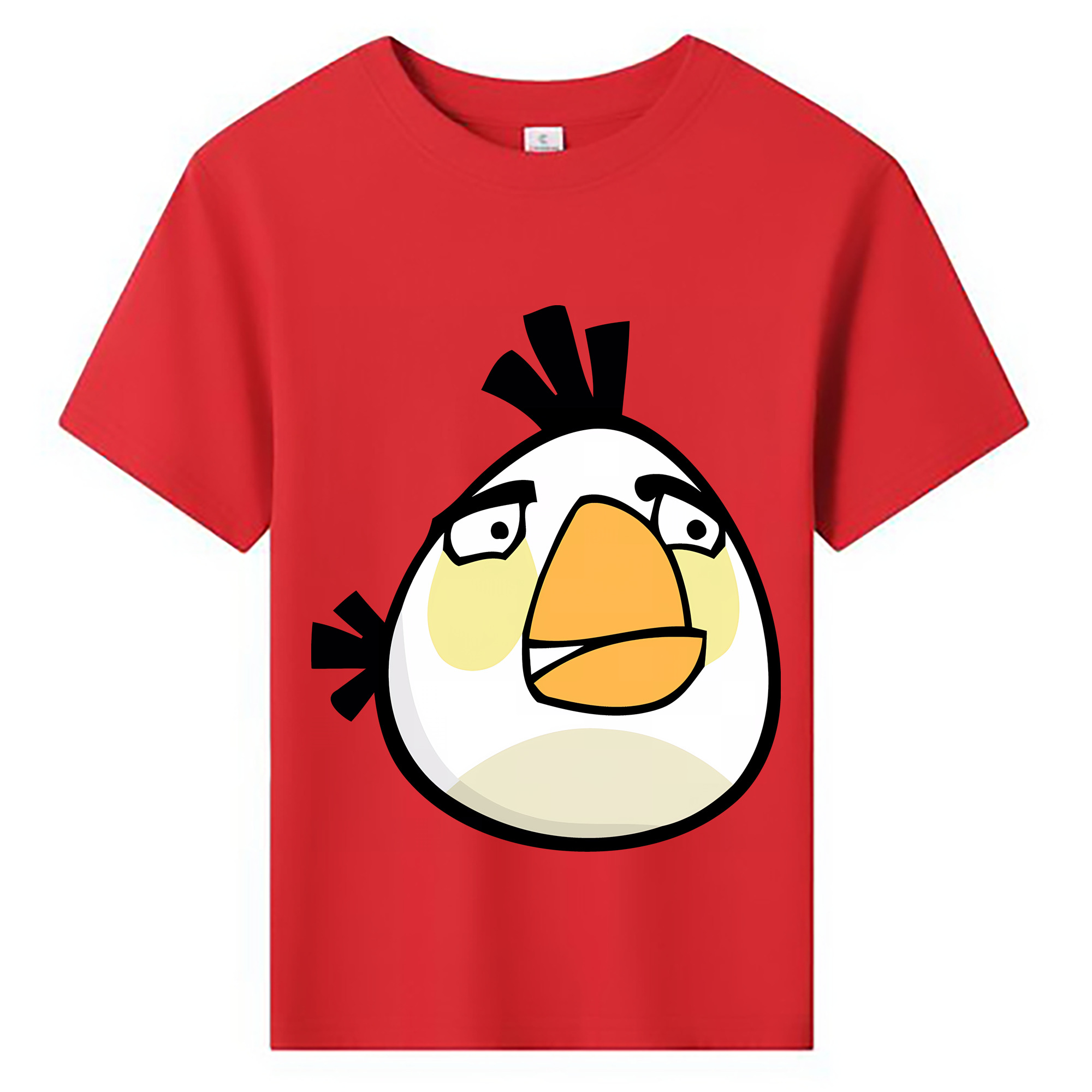 （画像用） Angry Birds アングリーバード 綿100％キッズTシャツ（フロントプリント）