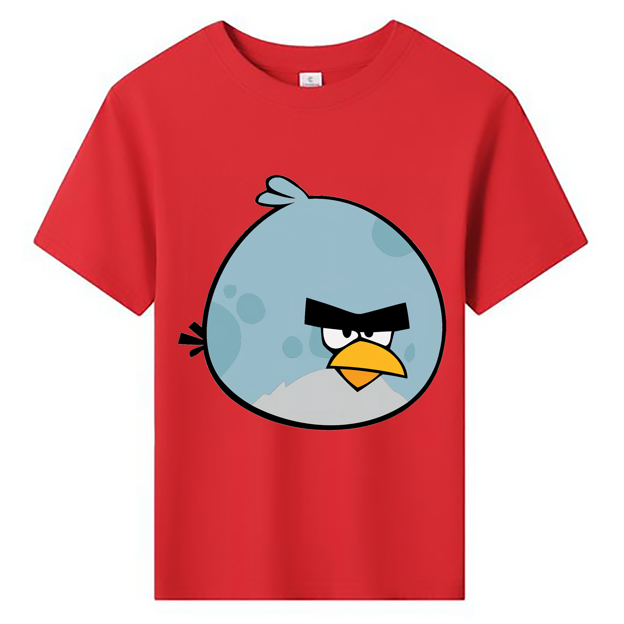 （画像用） Angry Birds アングリーバード 綿100％キッズTシャツ（フロントプリント）