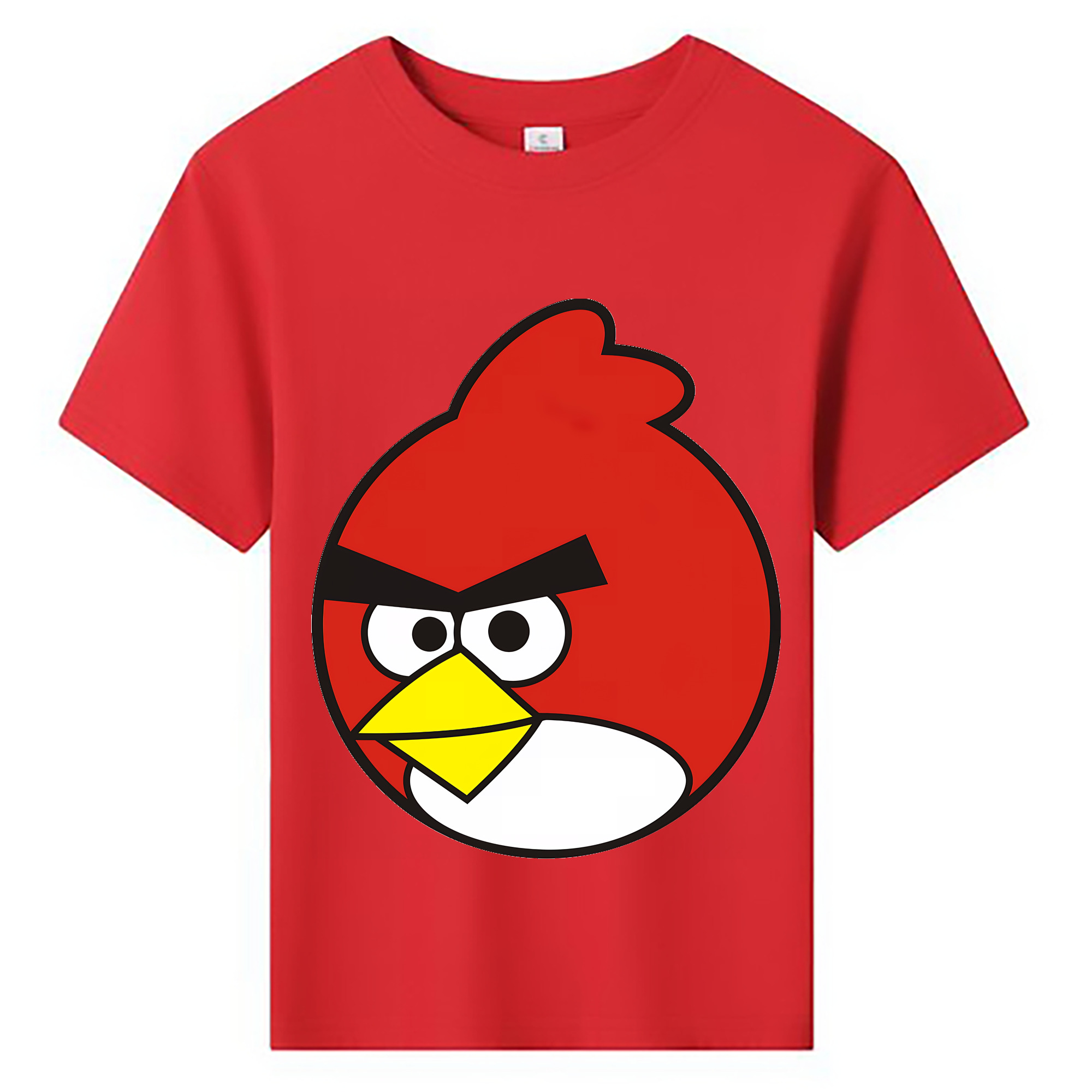 （画像用） Angry Birds アングリーバード 綿100％キッズTシャツ（フロントプリント）