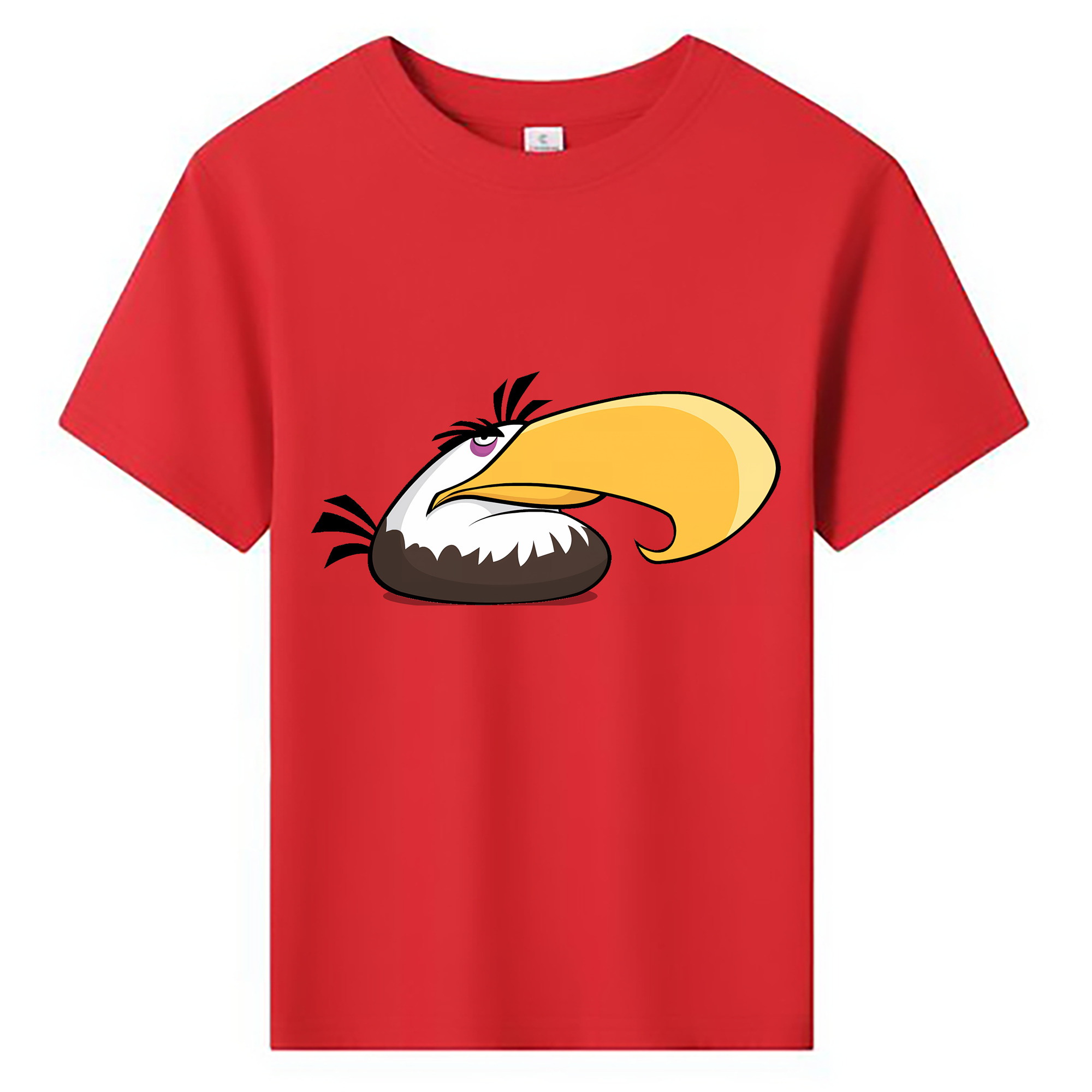 （画像用） Angry Birds アングリーバード 綿100％キッズTシャツ（フロントプリント）
