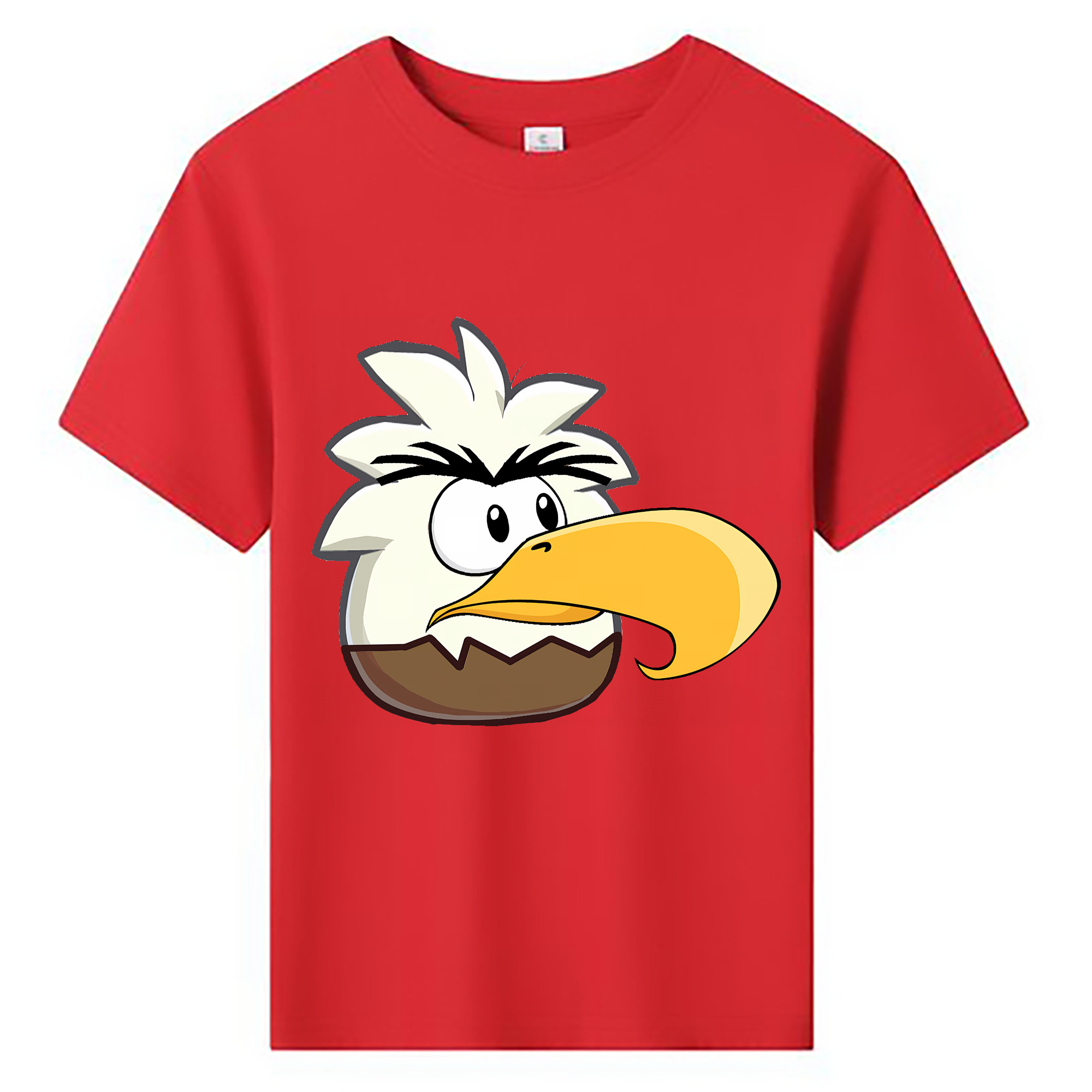 （画像用） Angry Birds アングリーバード 綿100％キッズTシャツ（フロントプリント）