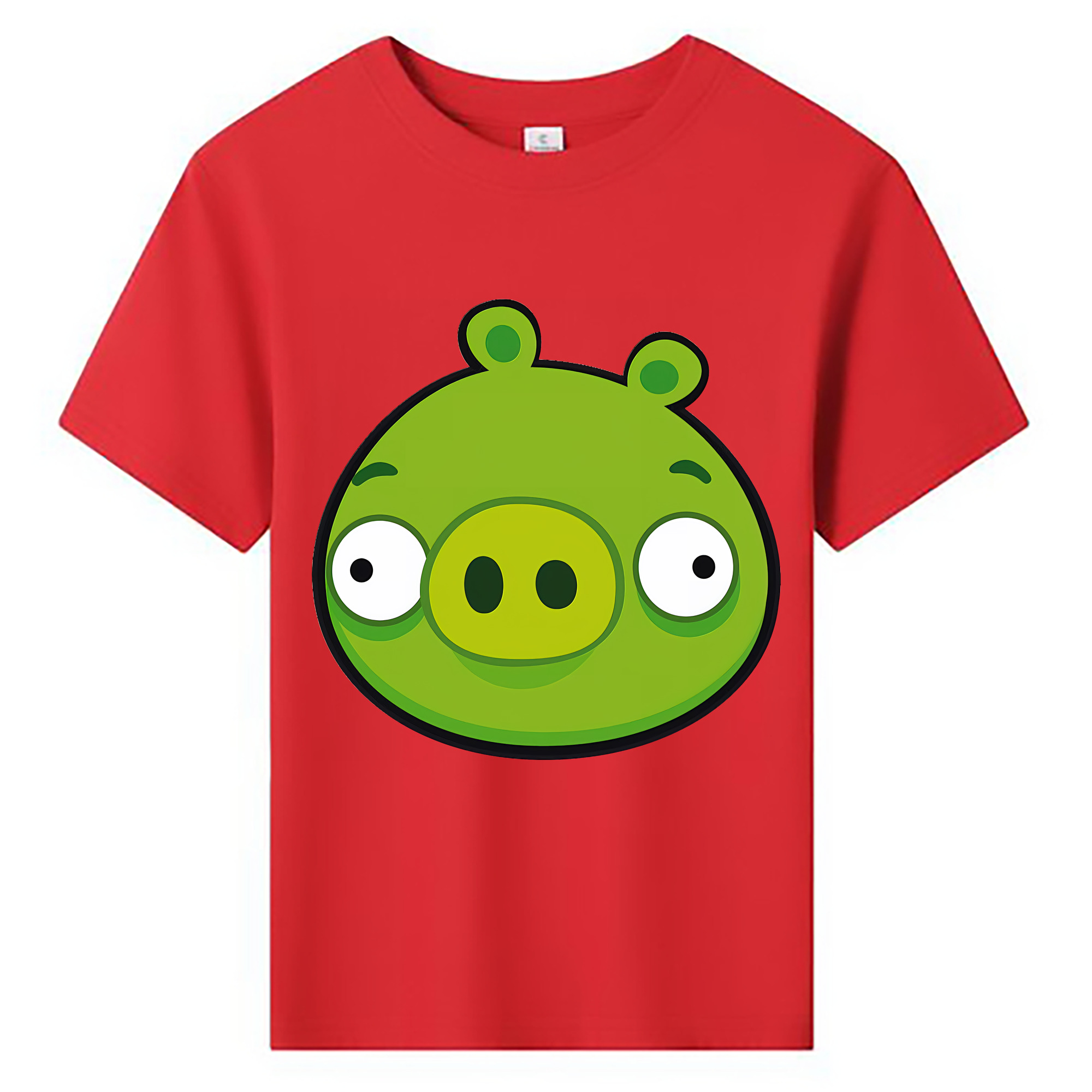 （画像用） Angry Birds アングリーバード 綿100％キッズTシャツ（フロントプリント）