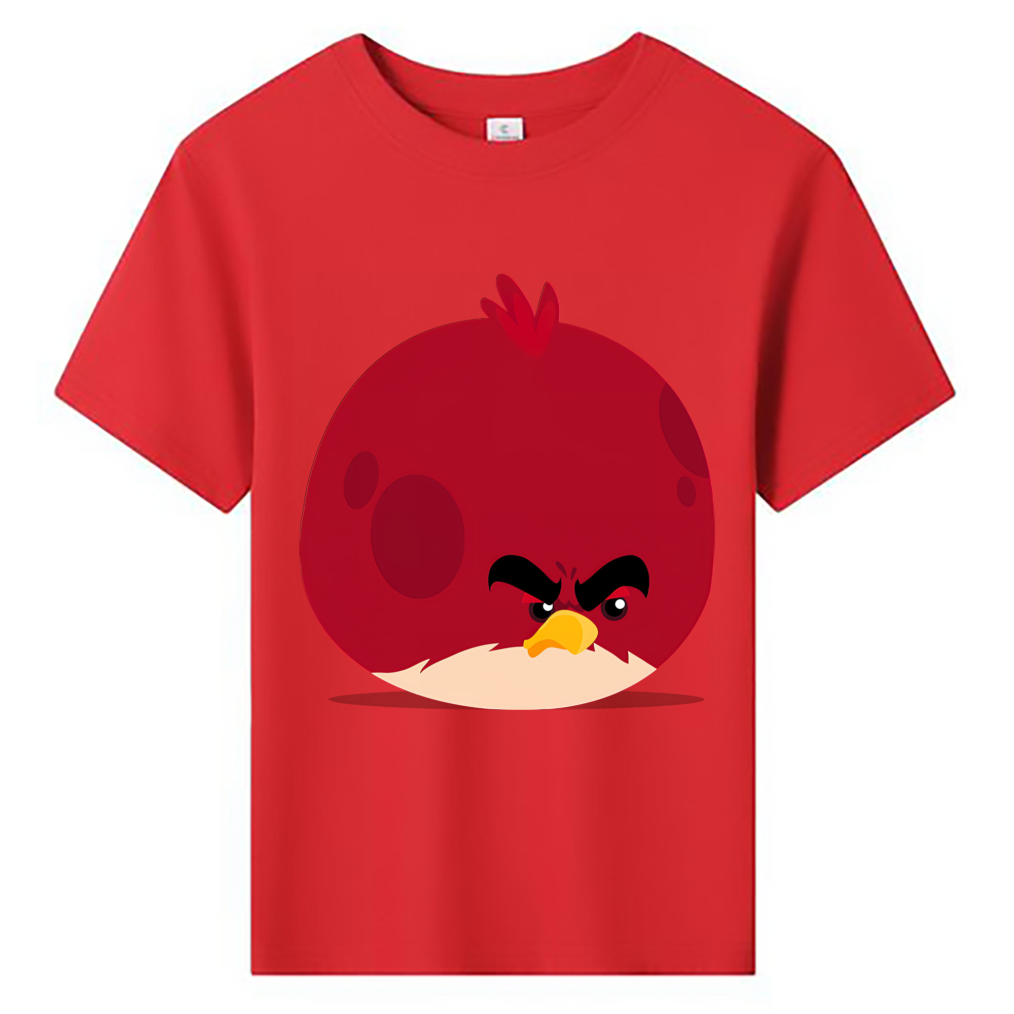 （画像用） Angry Birds アングリーバード 綿100％キッズTシャツ（フロントプリント）