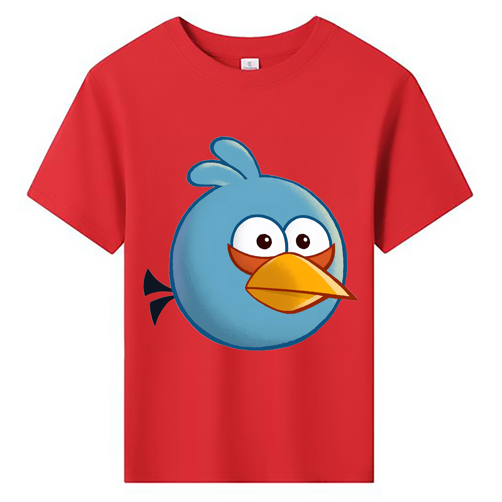 （画像用） Angry Birds アングリーバード 綿100％キッズTシャツ（フロントプリント）