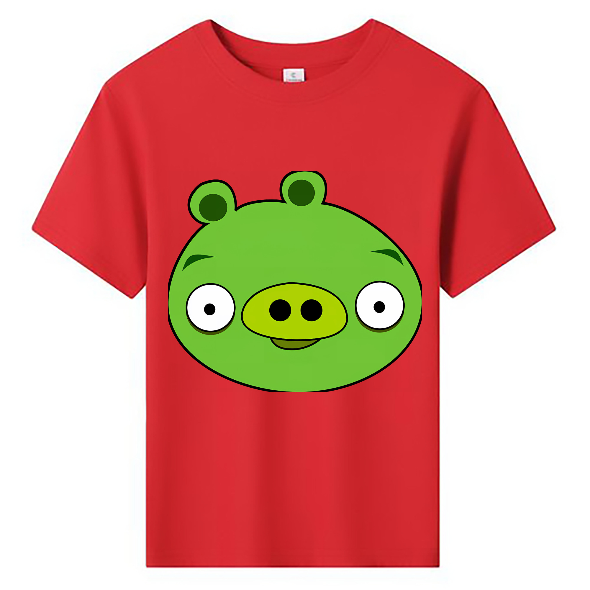 （画像用） Angry Birds アングリーバード 綿100％キッズTシャツ（フロントプリント）