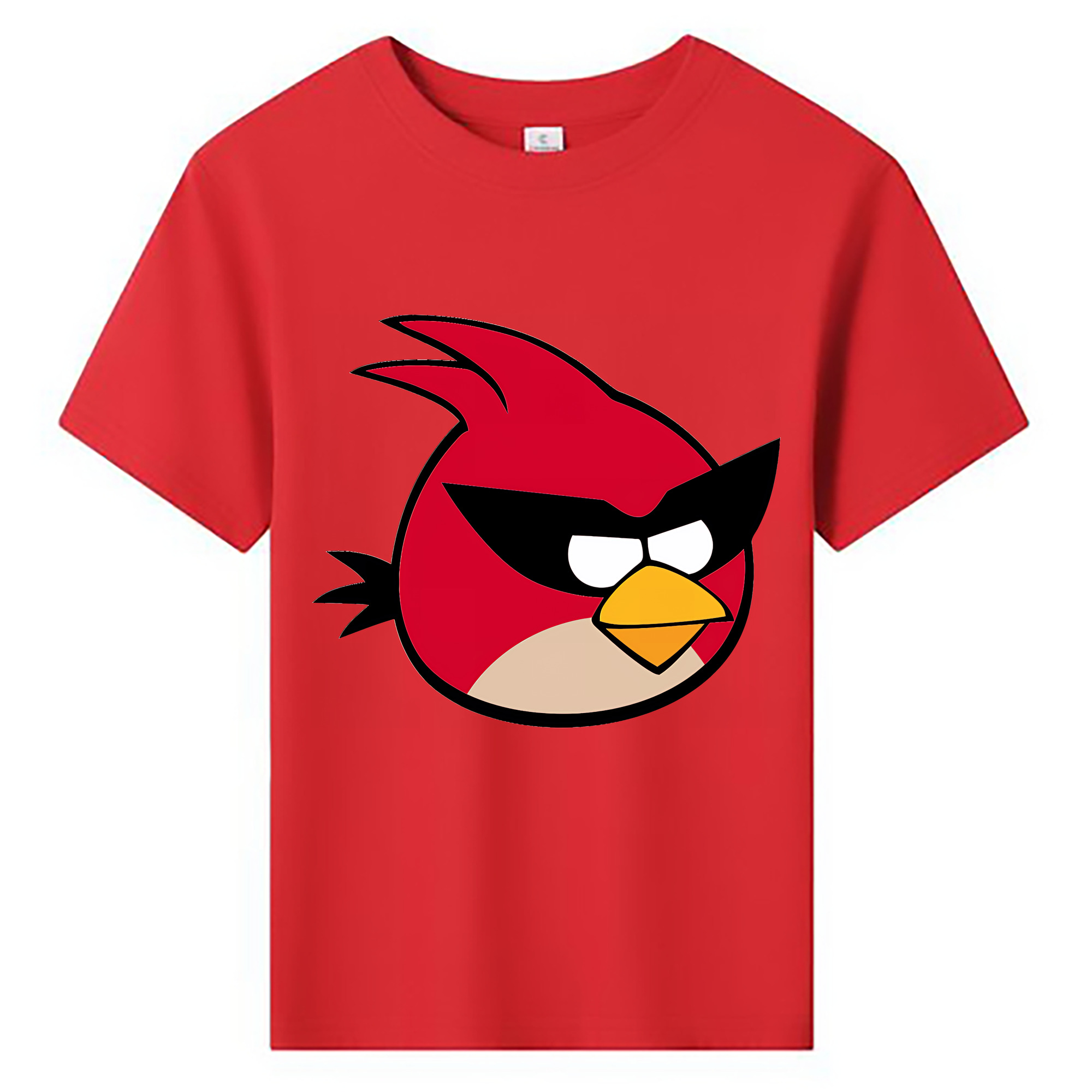 （画像用） Angry Birds アングリーバード 綿100％キッズTシャツ（フロントプリント）