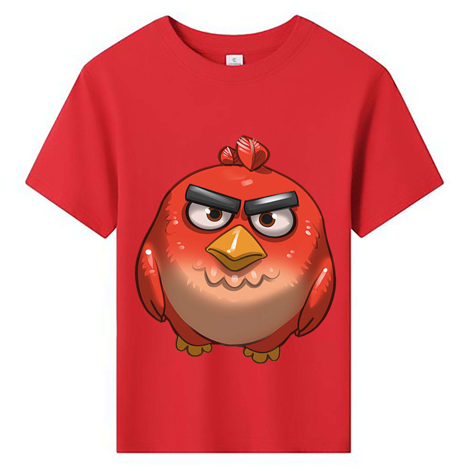 （画像用） Angry Birds アングリーバード 綿100％キッズTシャツ（フロントプリント）