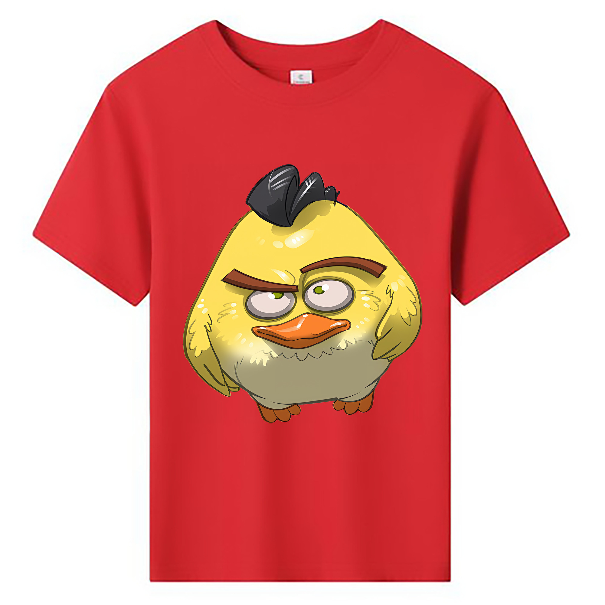 （画像用） Angry Birds アングリーバード 綿100％キッズTシャツ（フロントプリント）
