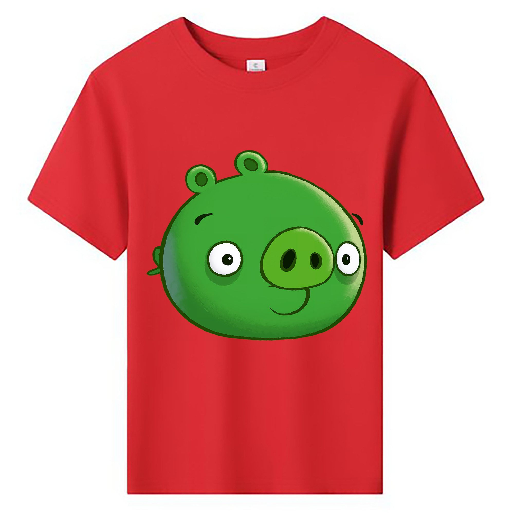 （画像用） Angry Birds アングリーバード 綿100％キッズTシャツ（フロントプリント）