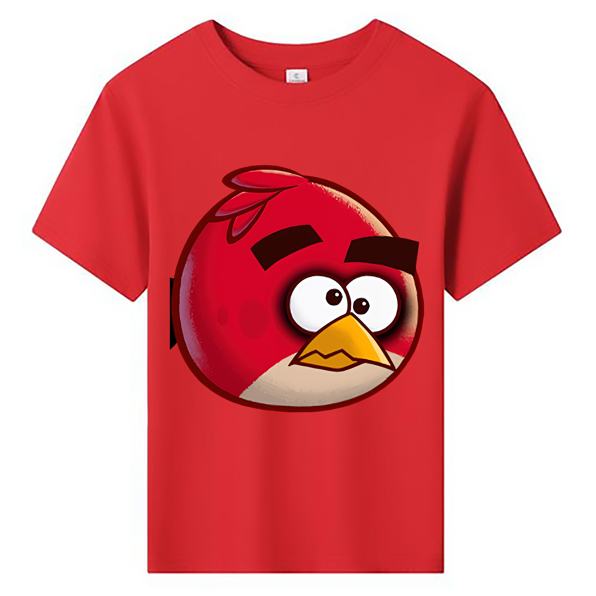 （画像用） Angry Birds アングリーバード 綿100％キッズTシャツ（フロントプリント）