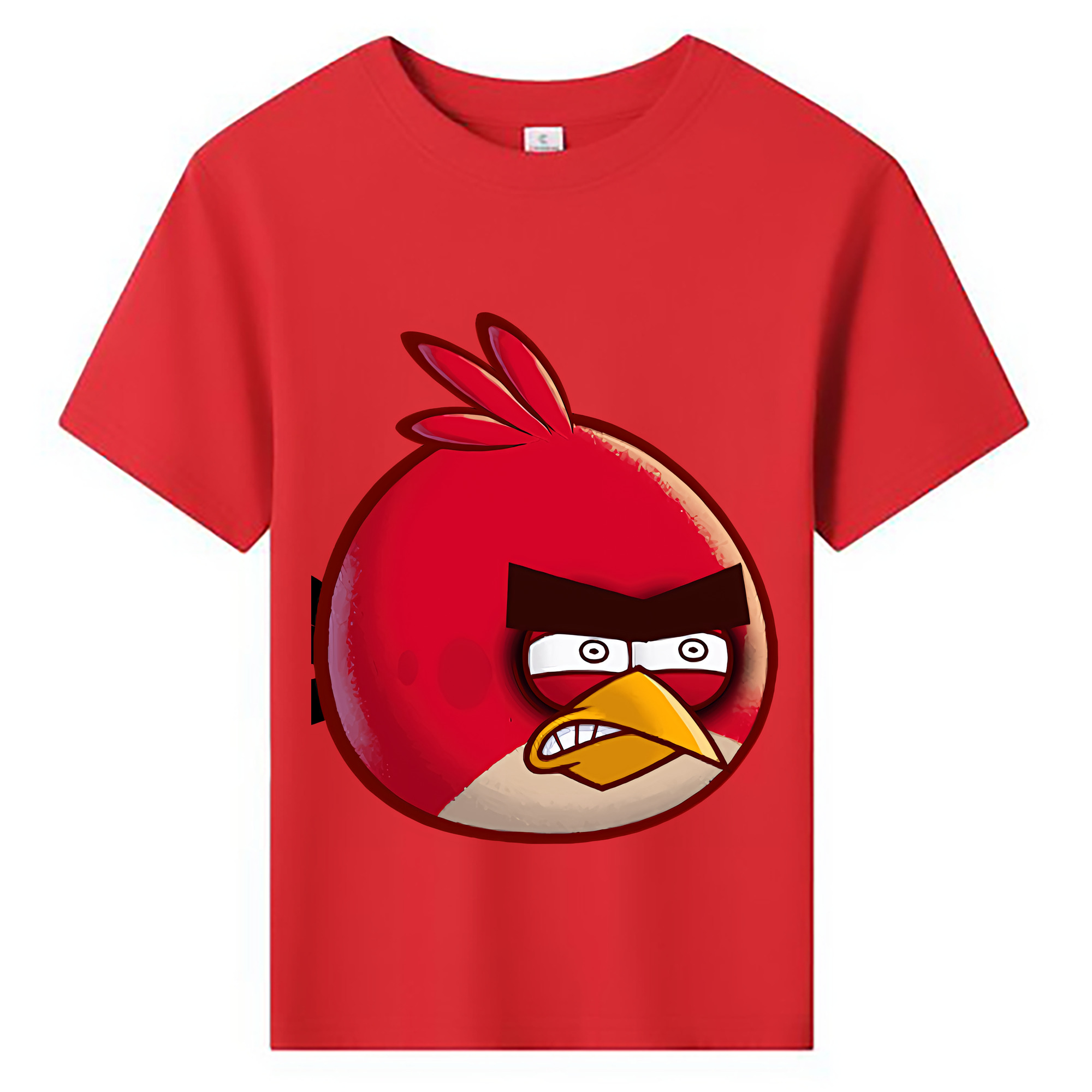 （画像用） Angry Birds アングリーバード 綿100％キッズTシャツ（フロントプリント）
