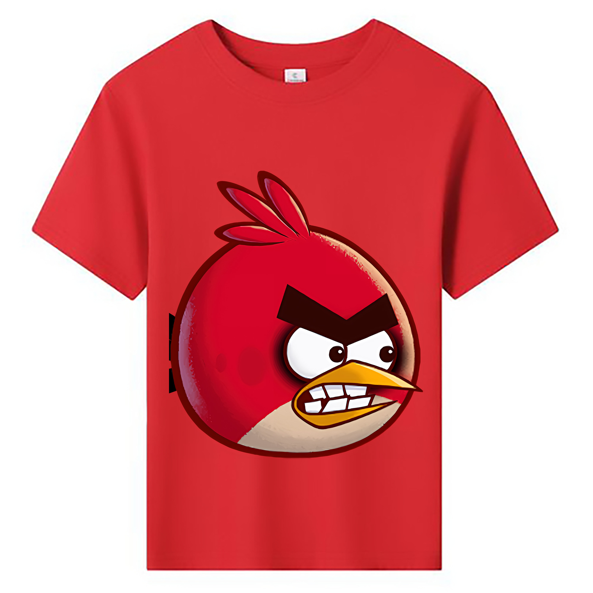 （画像用） Angry Birds アングリーバード 綿100％キッズTシャツ（フロントプリント）