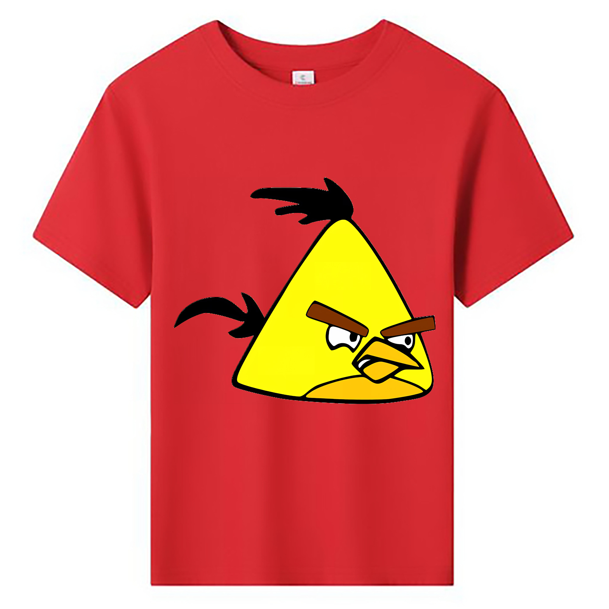 （画像用） Angry Birds アングリーバード 綿100％キッズTシャツ（フロントプリント）