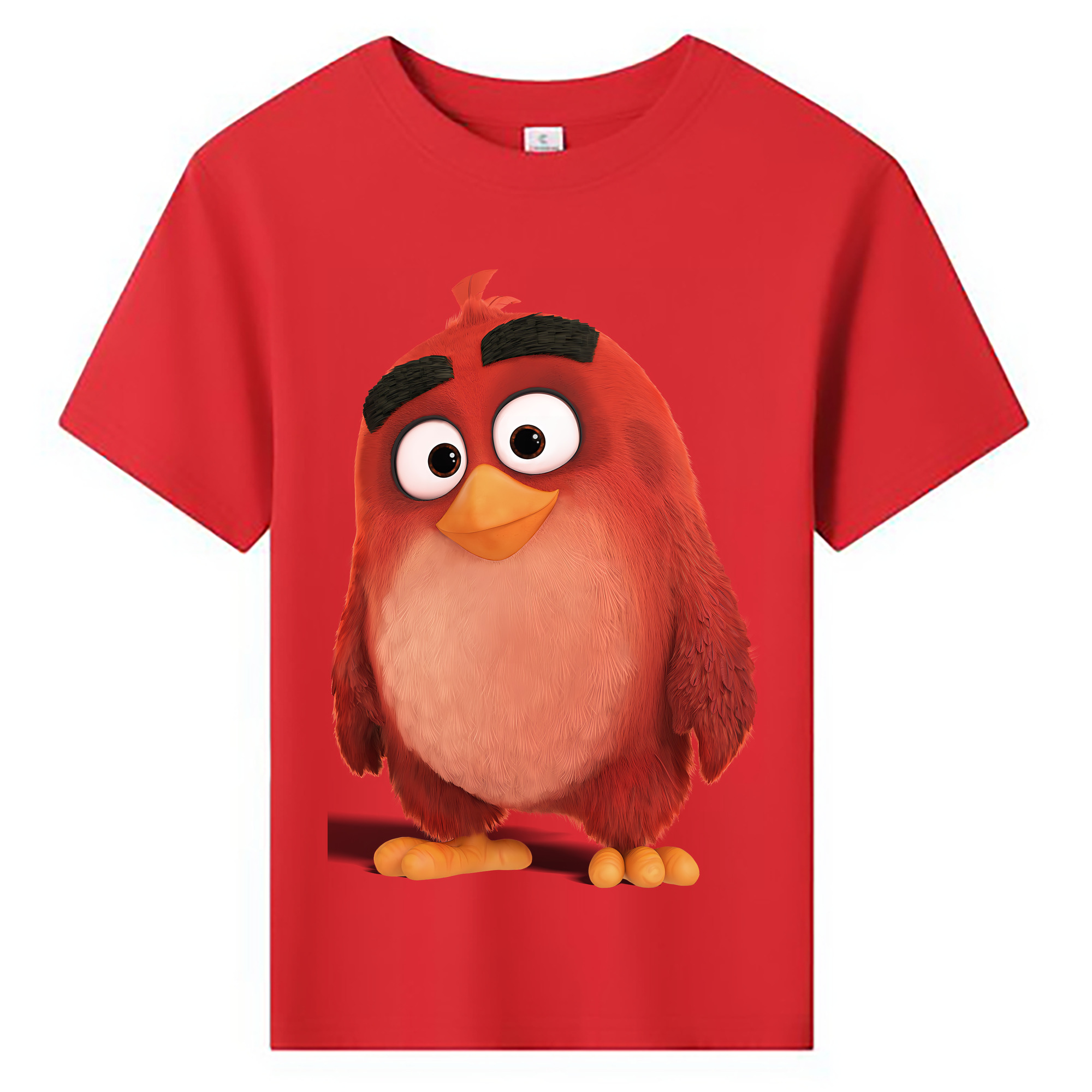 （画像用） Angry Birds アングリーバード 綿100％キッズTシャツ（フロントプリント）