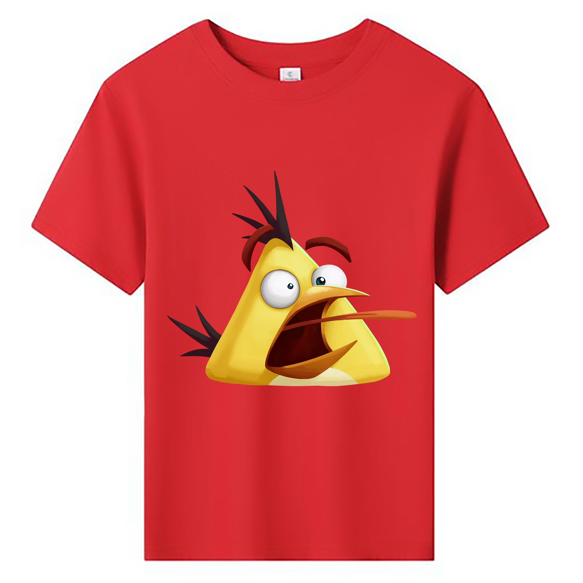 （画像用） Angry Birds アングリーバード 綿100％キッズTシャツ（フロントプリント）
