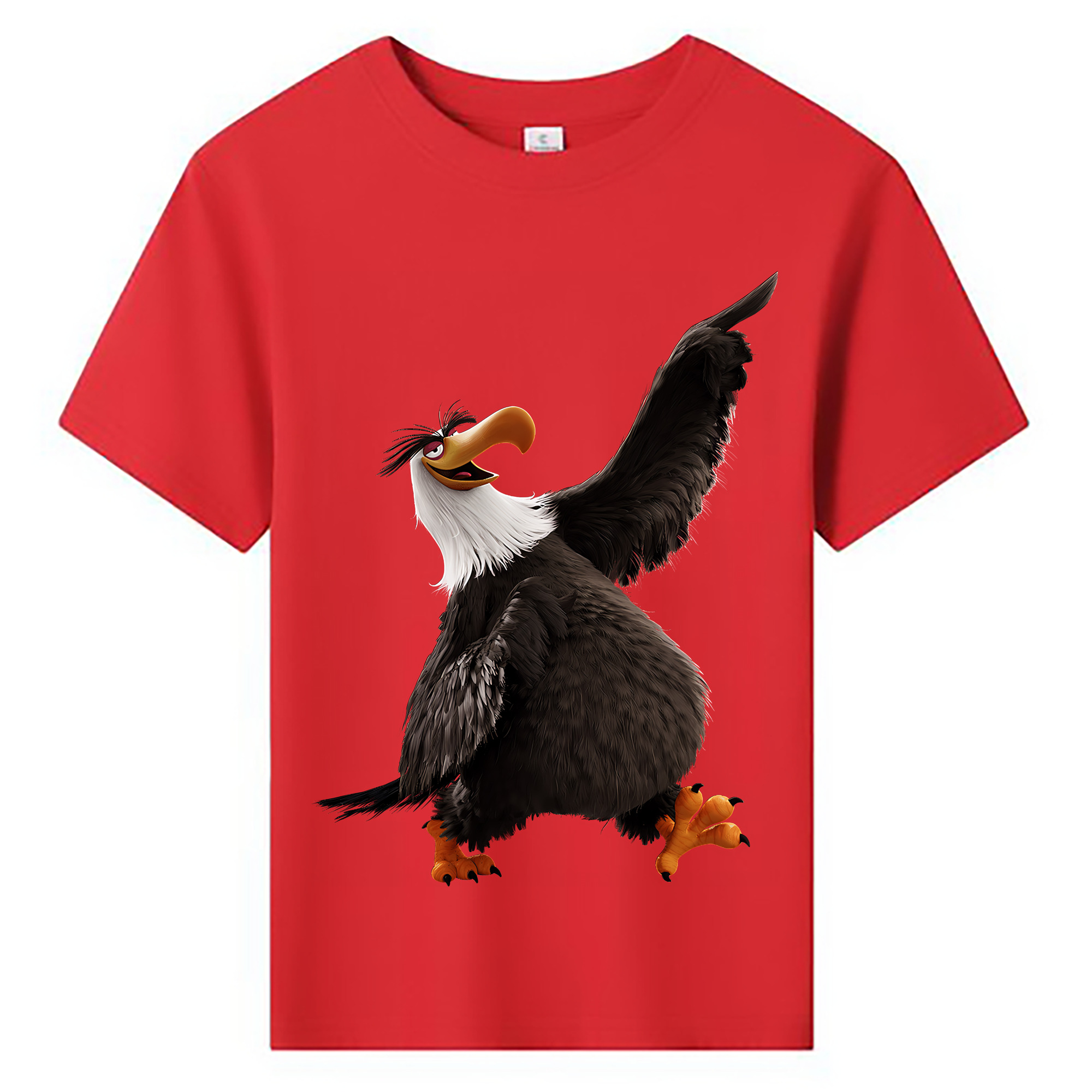 （画像用） Angry Birds アングリーバード 綿100％キッズTシャツ（フロントプリント）