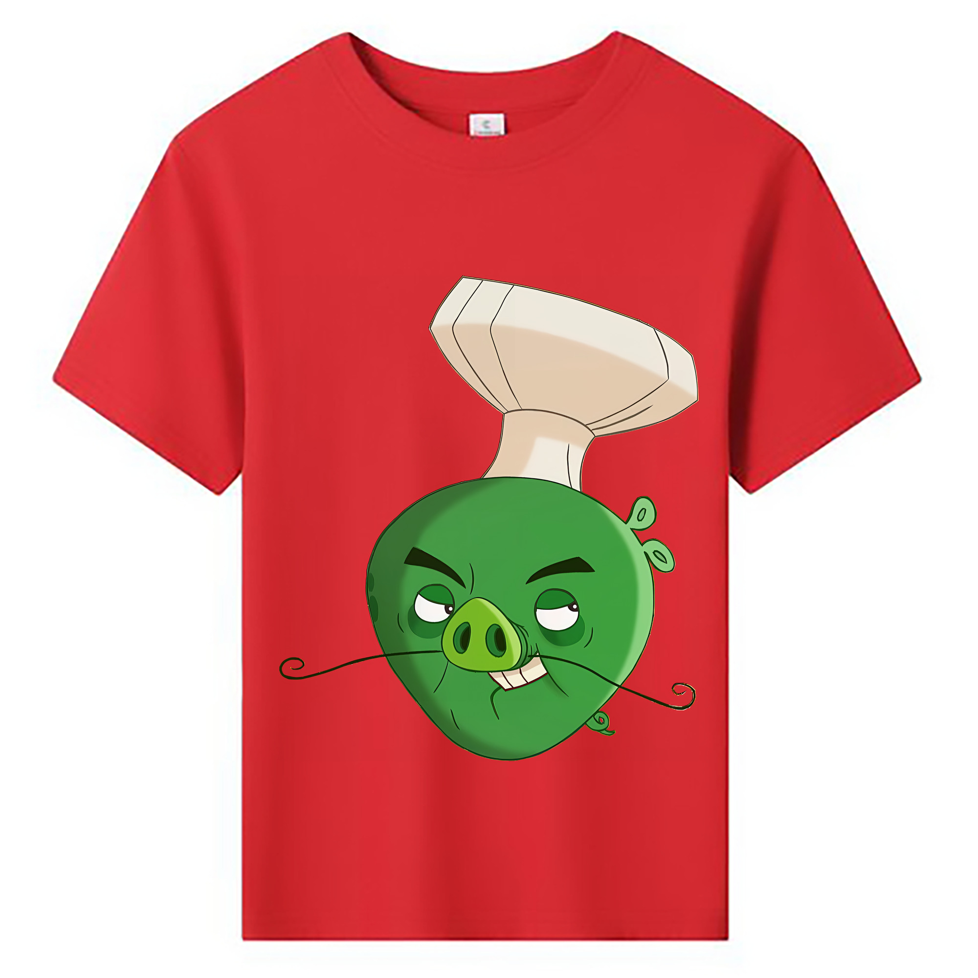（画像用） Angry Birds アングリーバード 綿100％キッズTシャツ（フロントプリント）