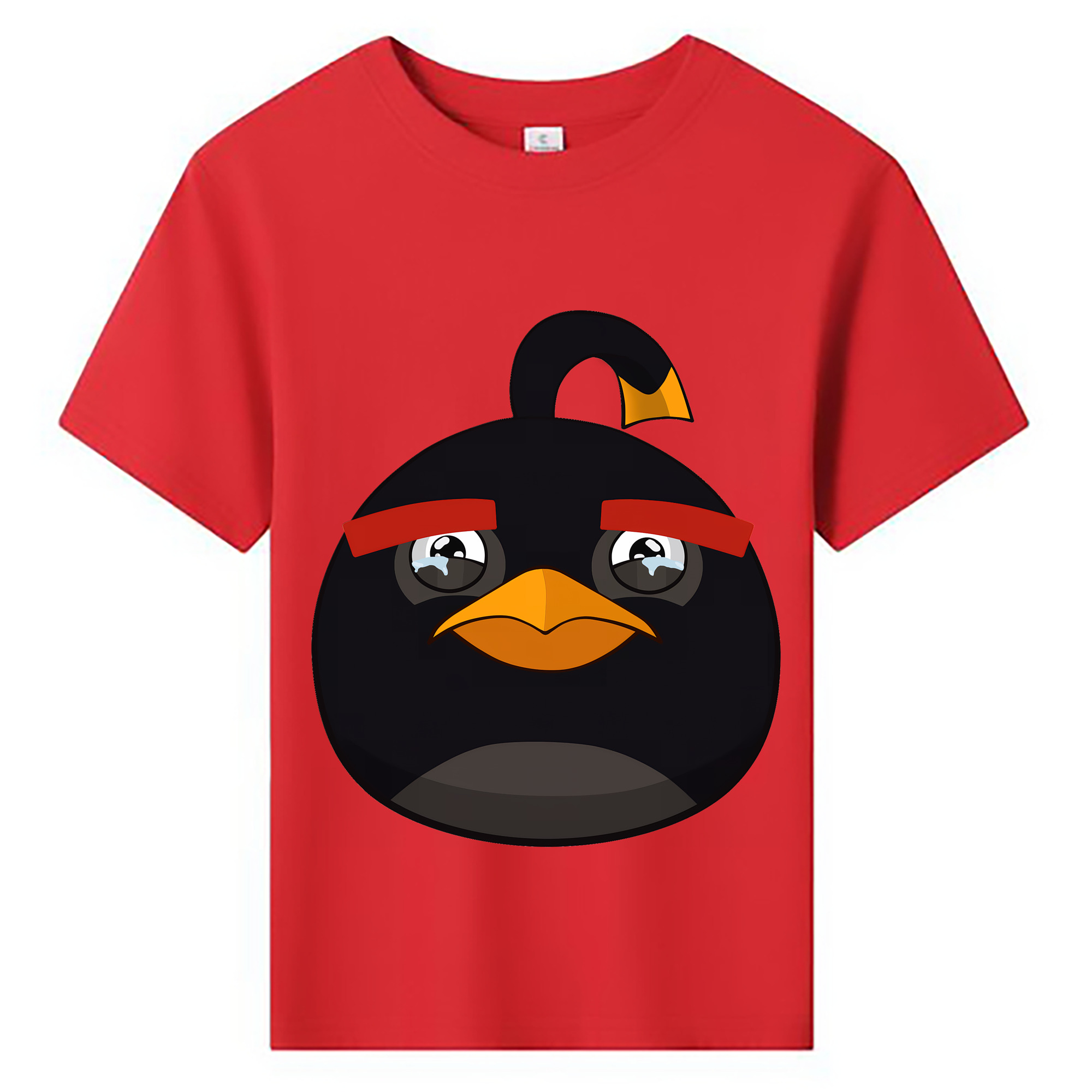 （画像用） Angry Birds アングリーバード 綿100％キッズTシャツ（フロントプリント）