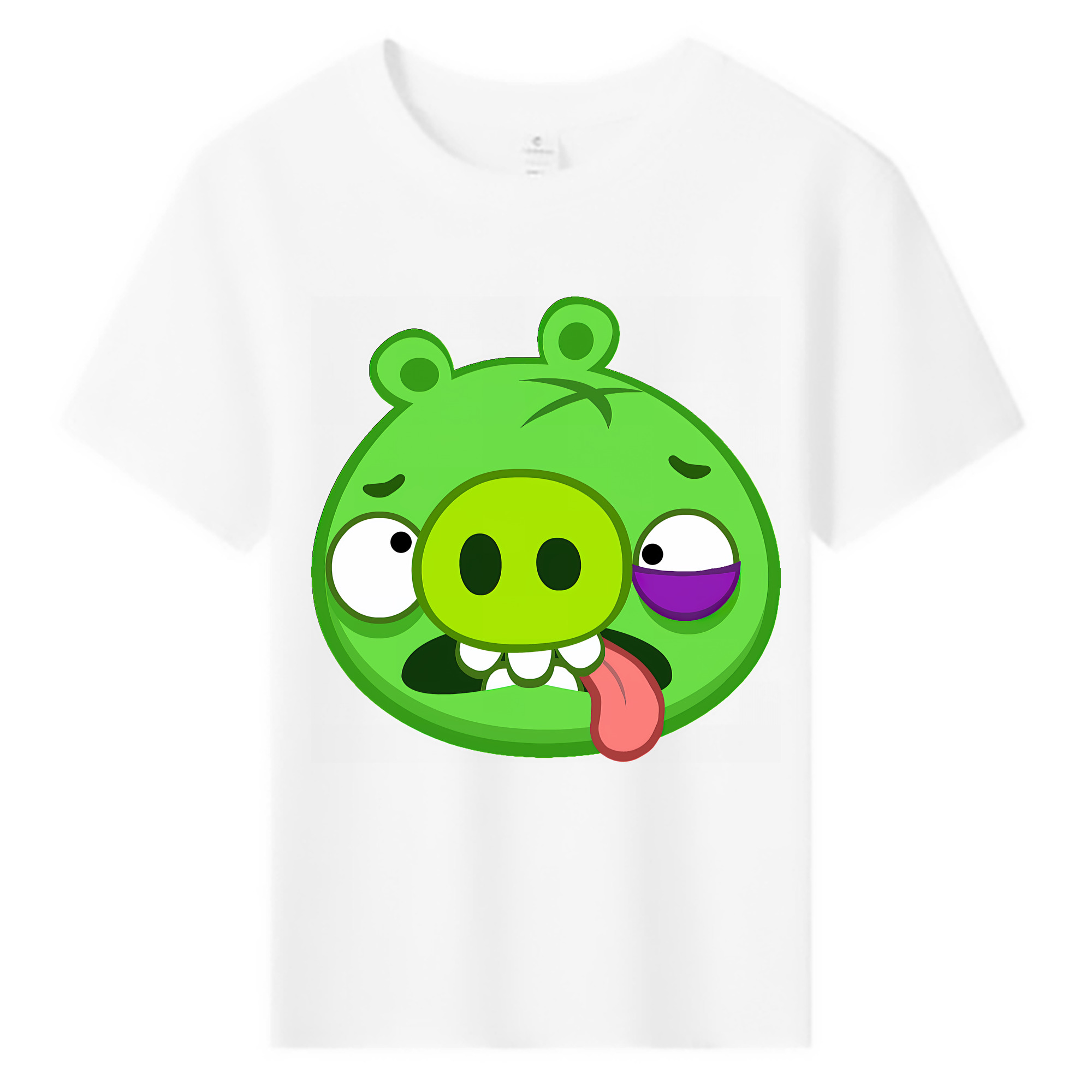 （画像用） Angry Birds アングリーバード 綿100％キッズTシャツ（フロントプリント）