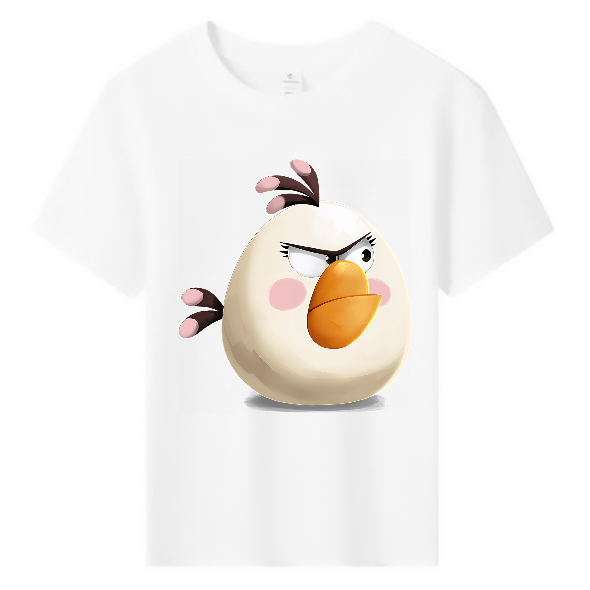 （画像用） Angry Birds アングリーバード 綿100％キッズTシャツ（フロントプリント）