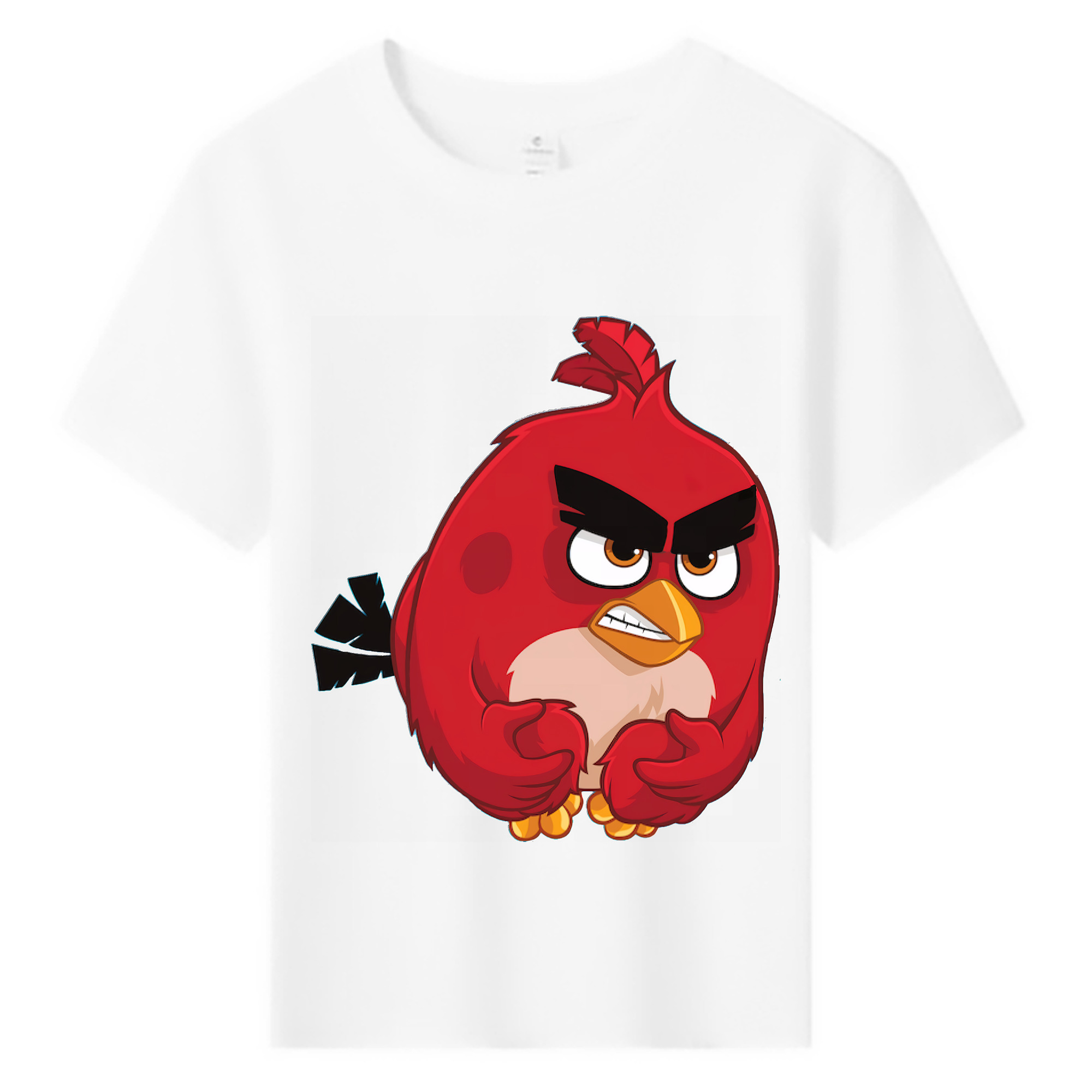 （画像用） Angry Birds アングリーバード 綿100％キッズTシャツ（フロントプリント）