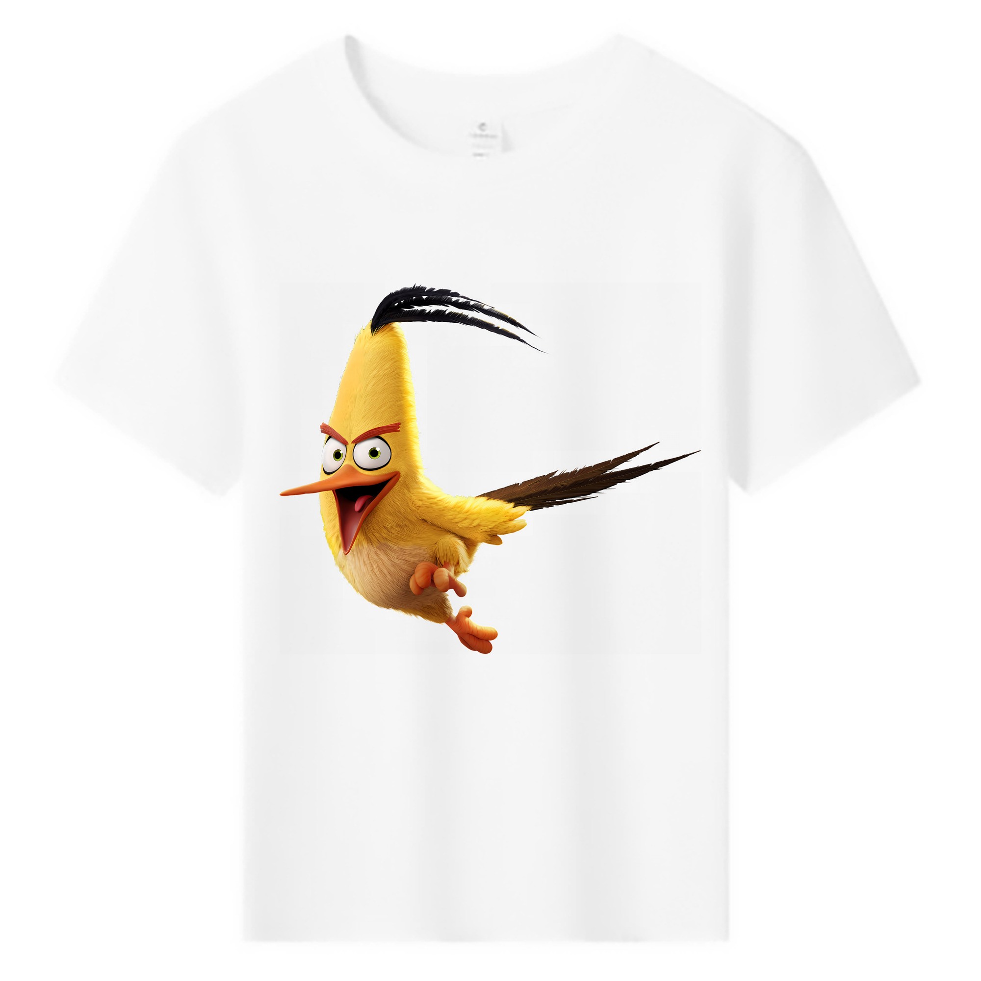 （画像用） Angry Birds アングリーバード 綿100％キッズTシャツ（フロントプリント）