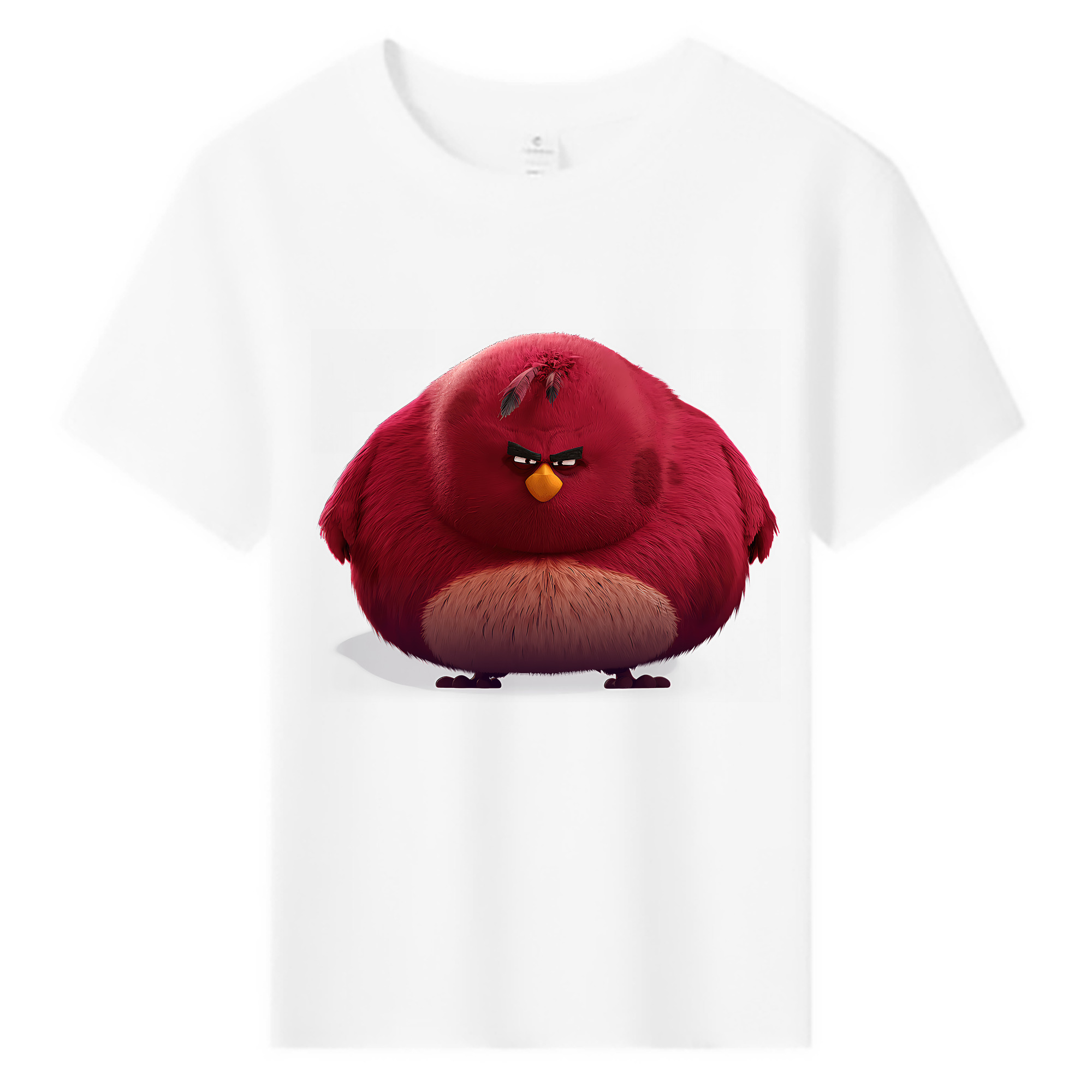 （画像用） Angry Birds アングリーバード 綿100％キッズTシャツ（フロントプリント）