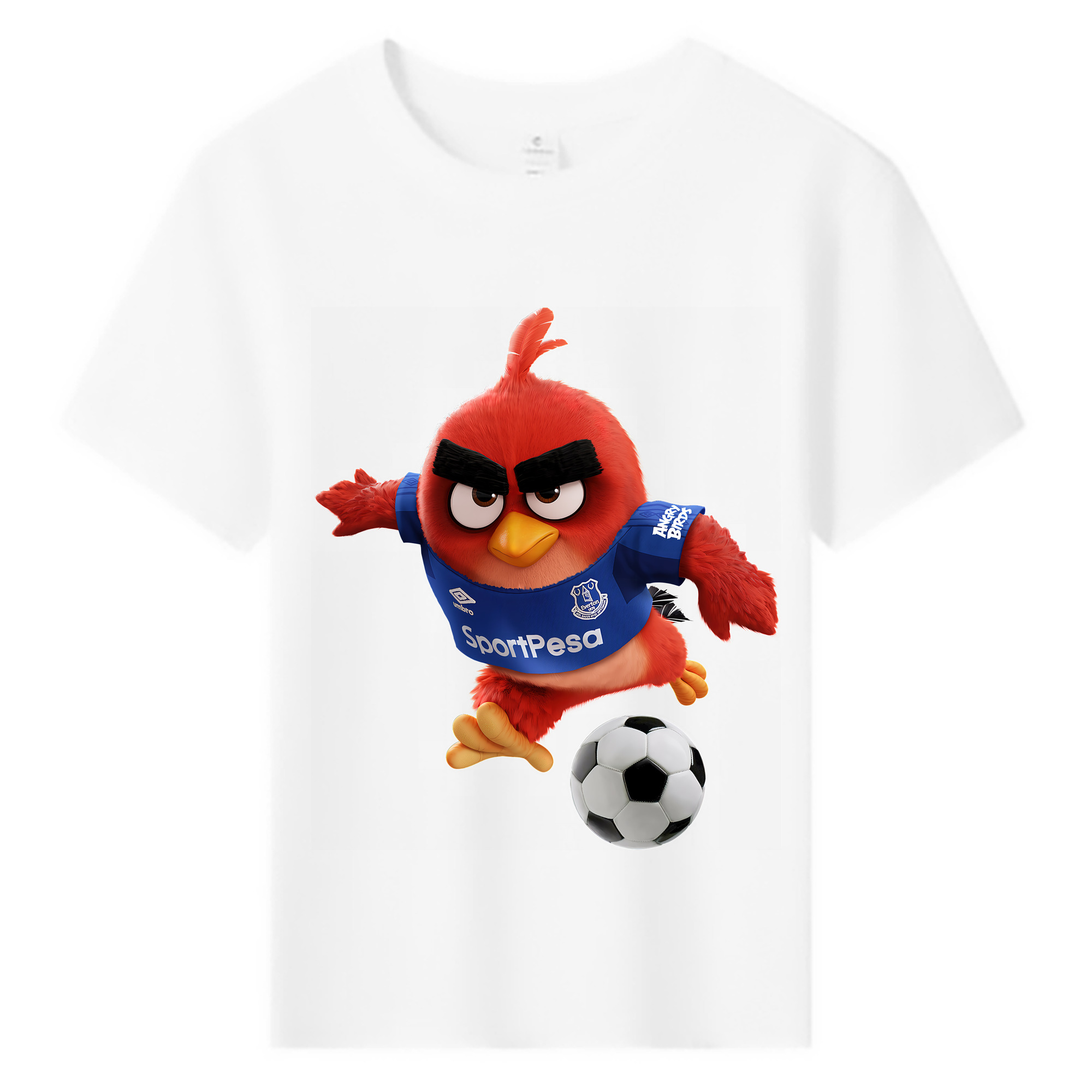 （画像用） Angry Birds アングリーバード 綿100％キッズTシャツ（フロントプリント）