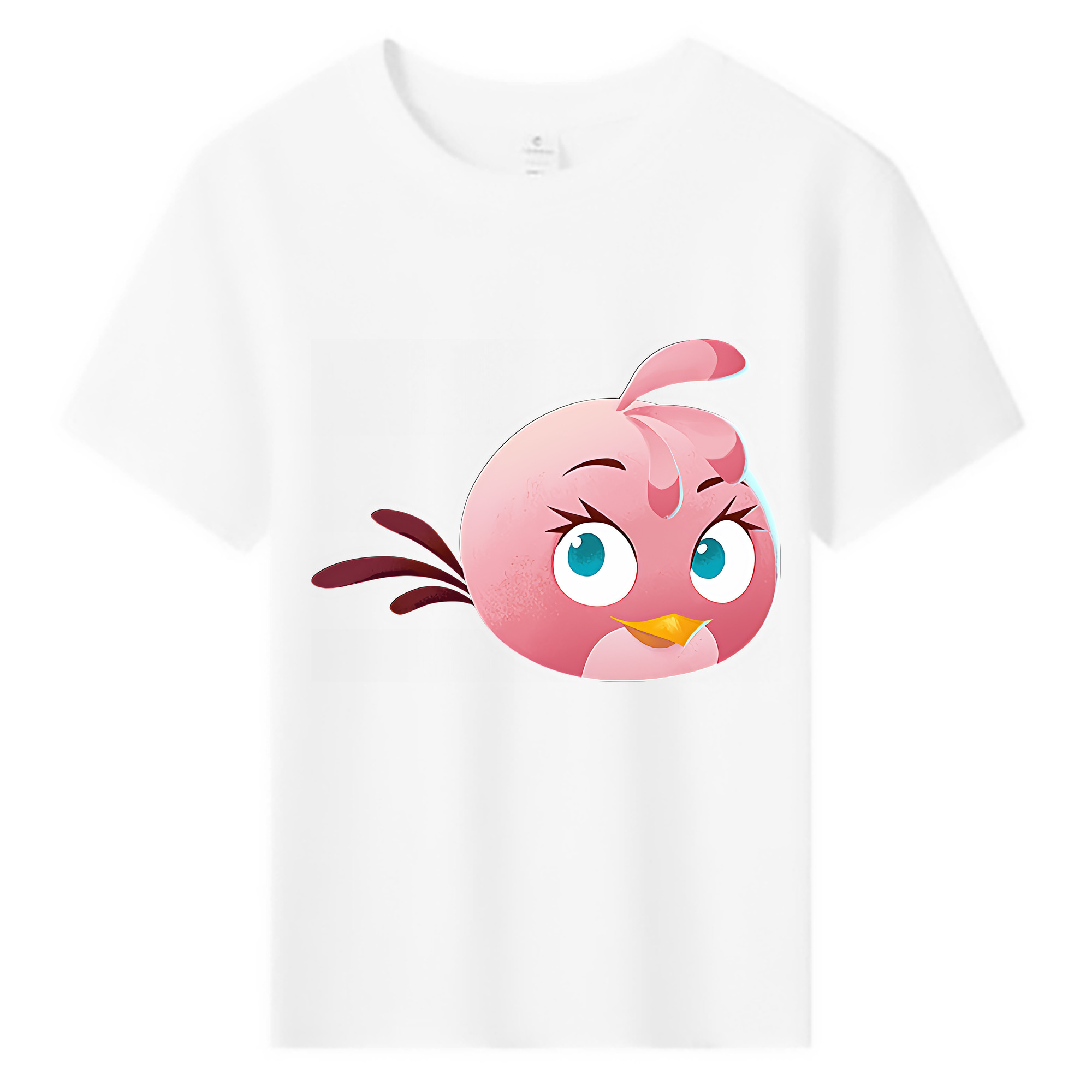 （画像用） Angry Birds アングリーバード 綿100％キッズTシャツ（フロントプリント）