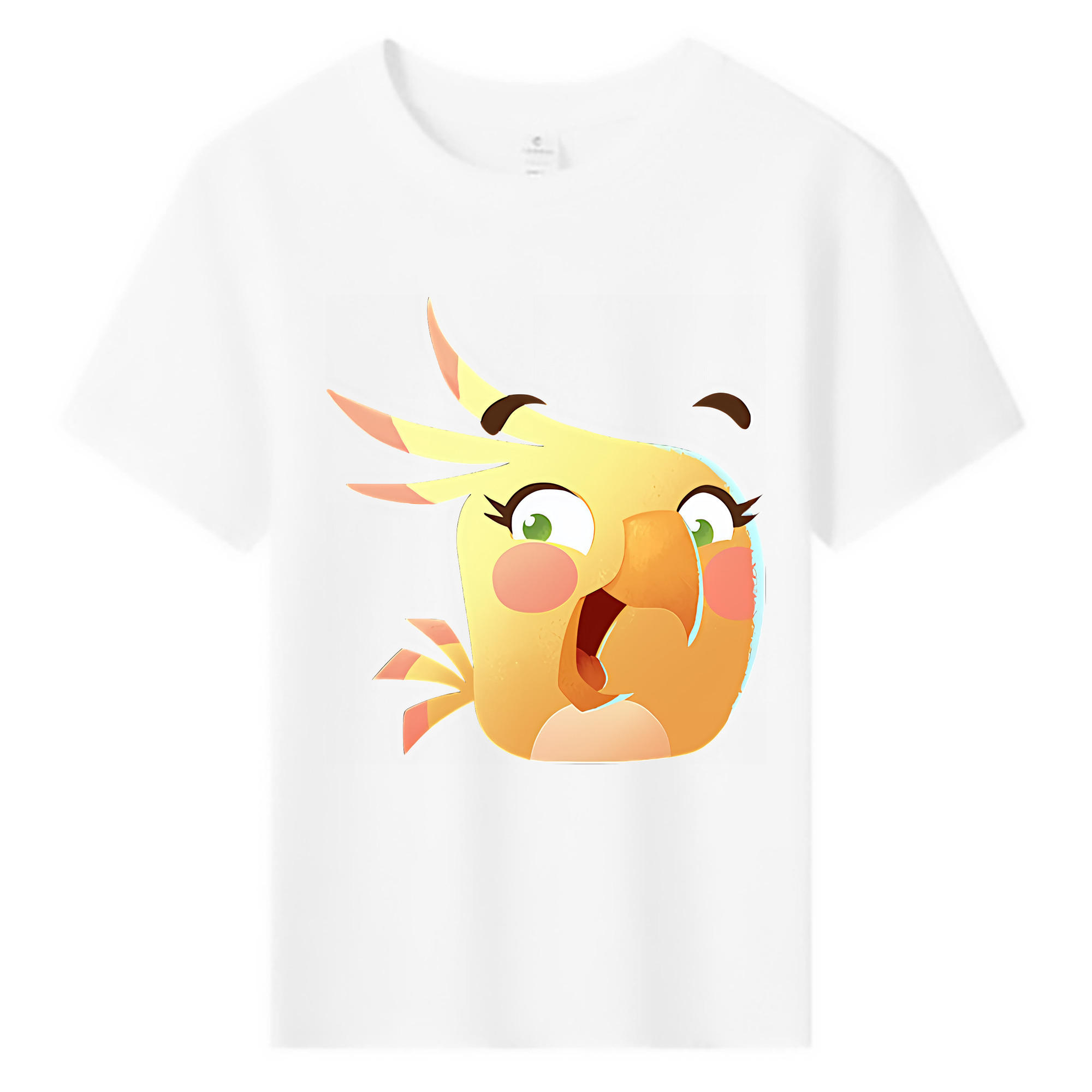 （画像用） Angry Birds アングリーバード 綿100％キッズTシャツ（フロントプリント）