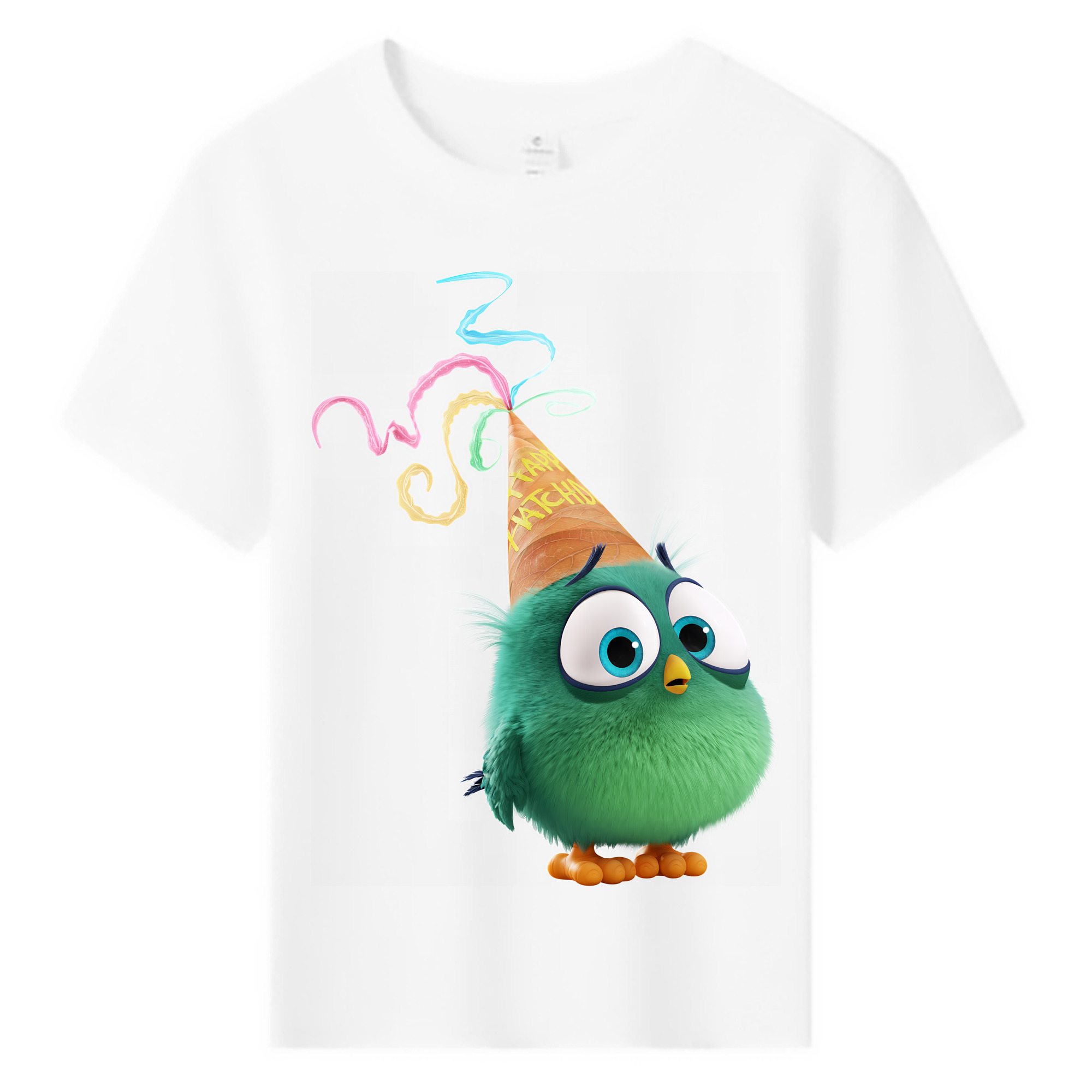 （画像用） Angry Birds アングリーバード 綿100％キッズTシャツ（フロントプリント）