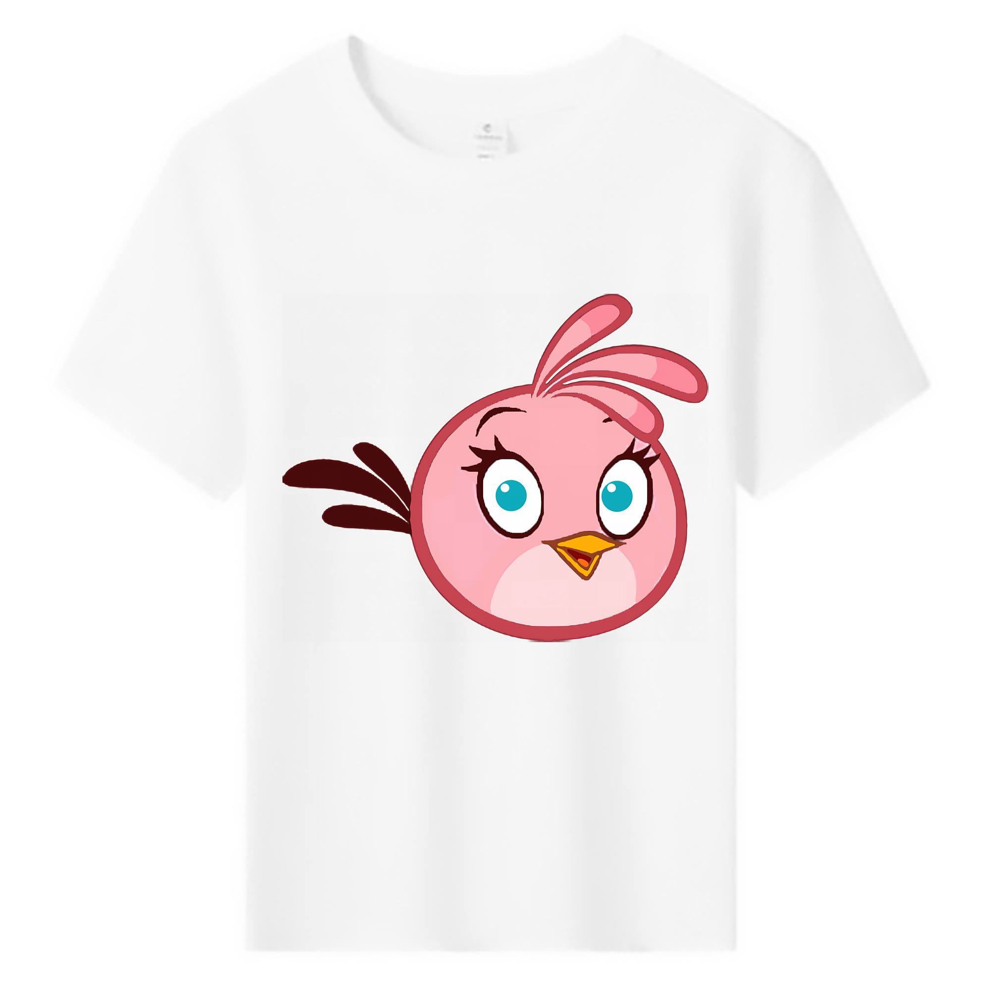 （画像用） Angry Birds アングリーバード 綿100％キッズTシャツ（フロントプリント）