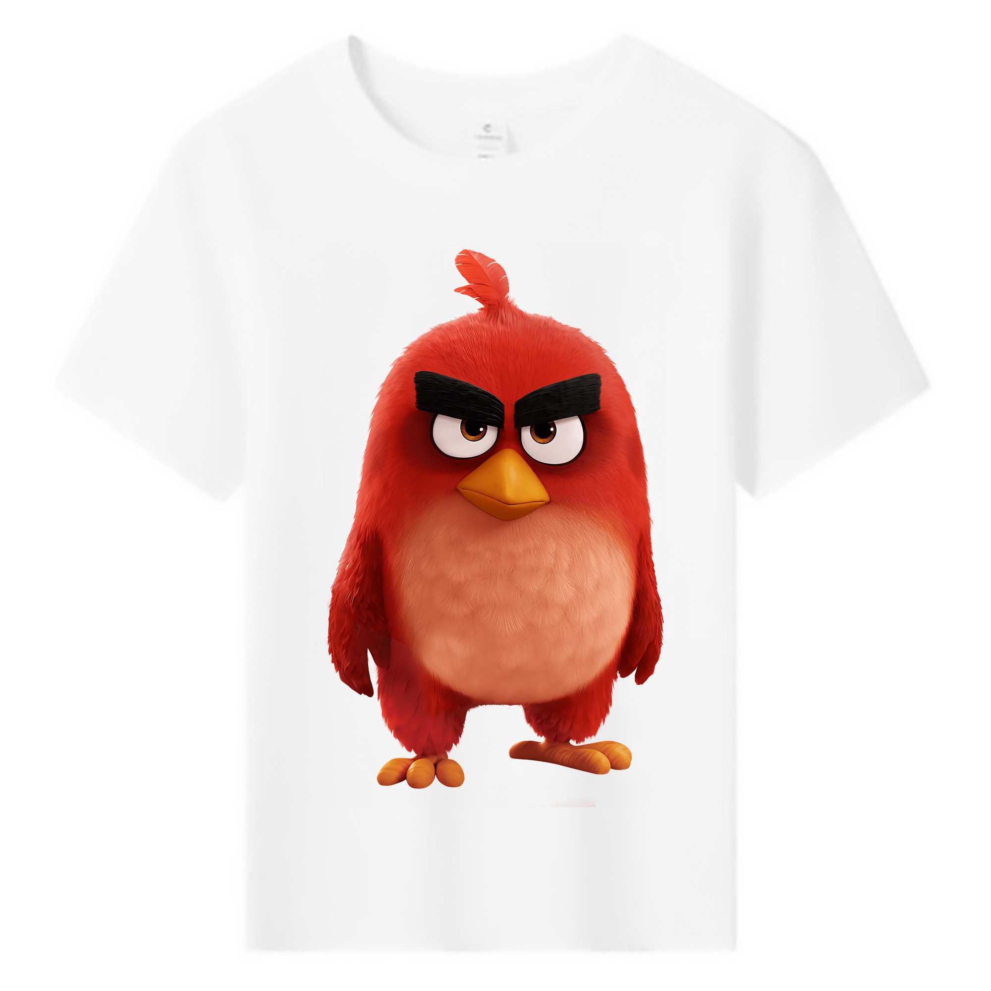 （画像用） Angry Birds アングリーバード 綿100％キッズTシャツ（フロントプリント）