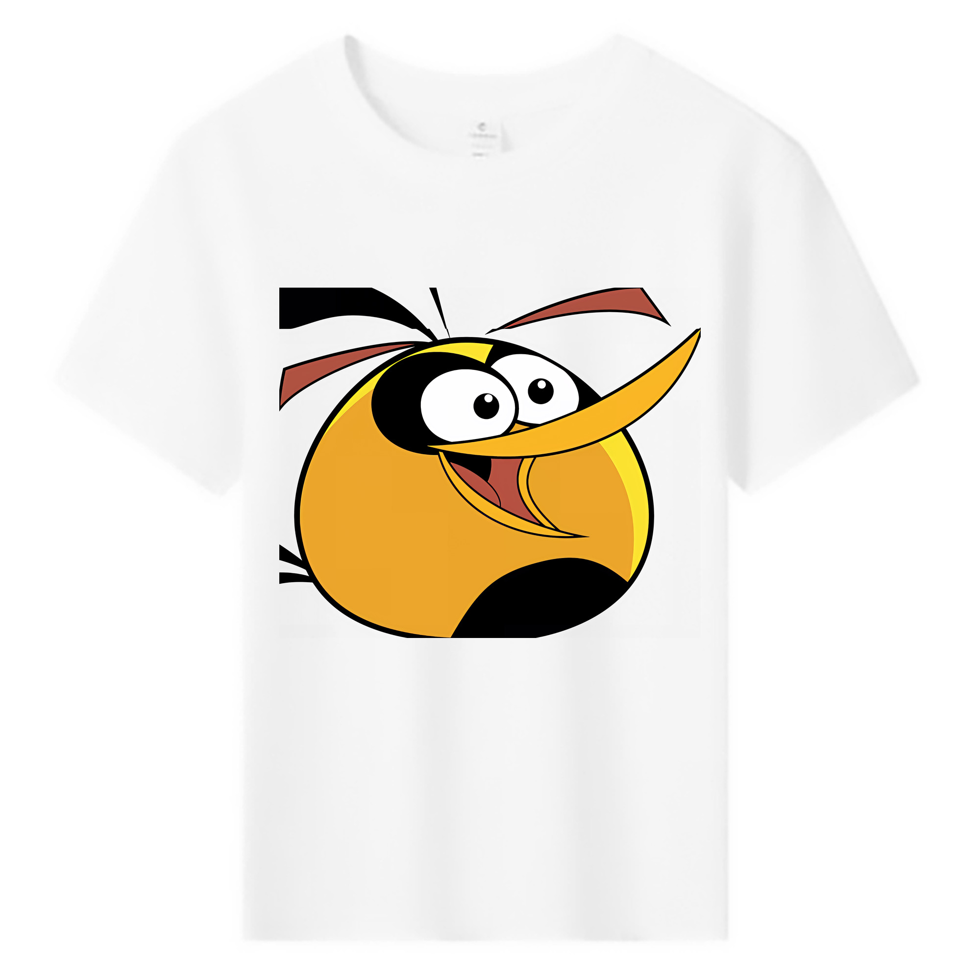 （画像用） Angry Birds アングリーバード 綿100％キッズTシャツ（フロントプリント）