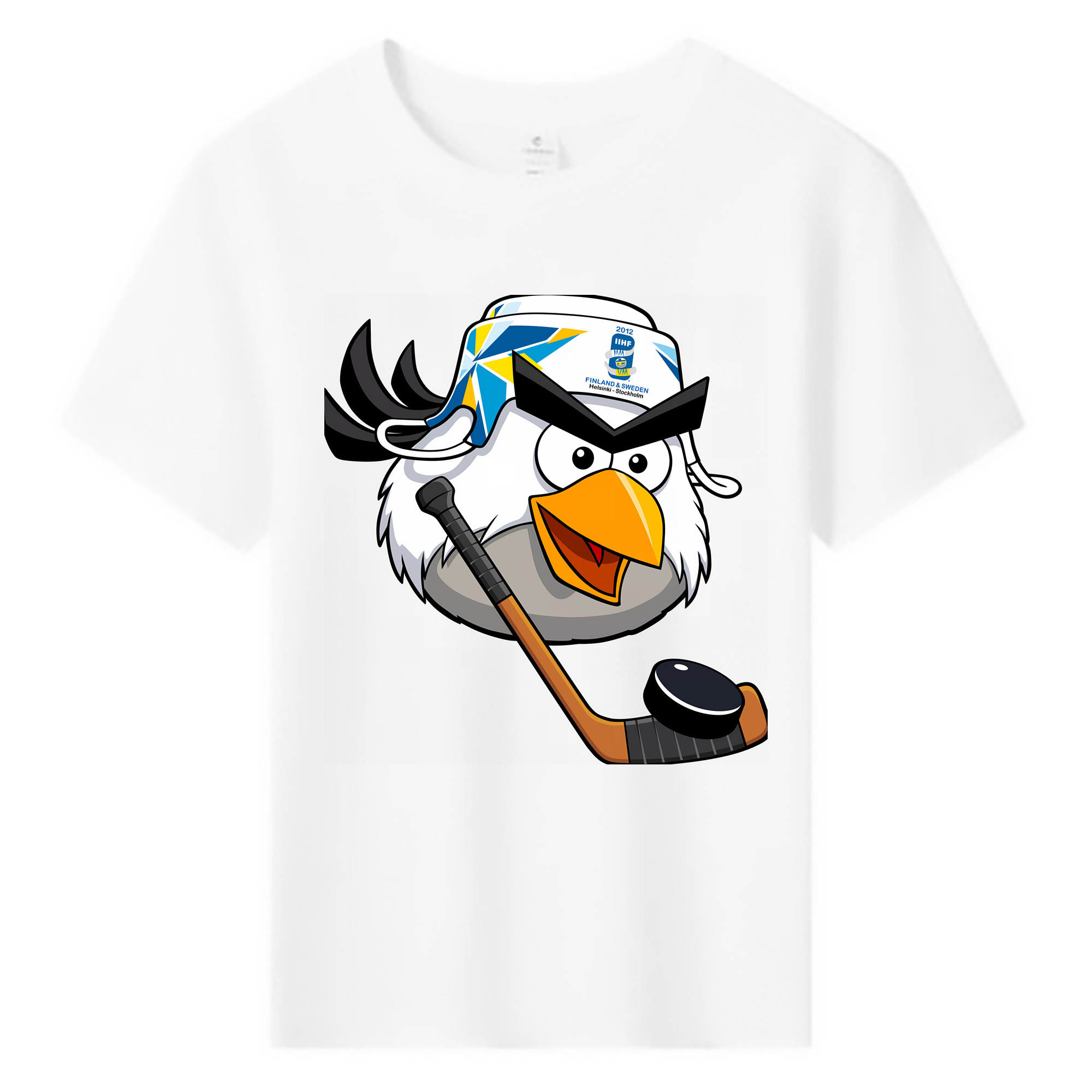 （画像用） Angry Birds アングリーバード 綿100％キッズTシャツ（フロントプリント）