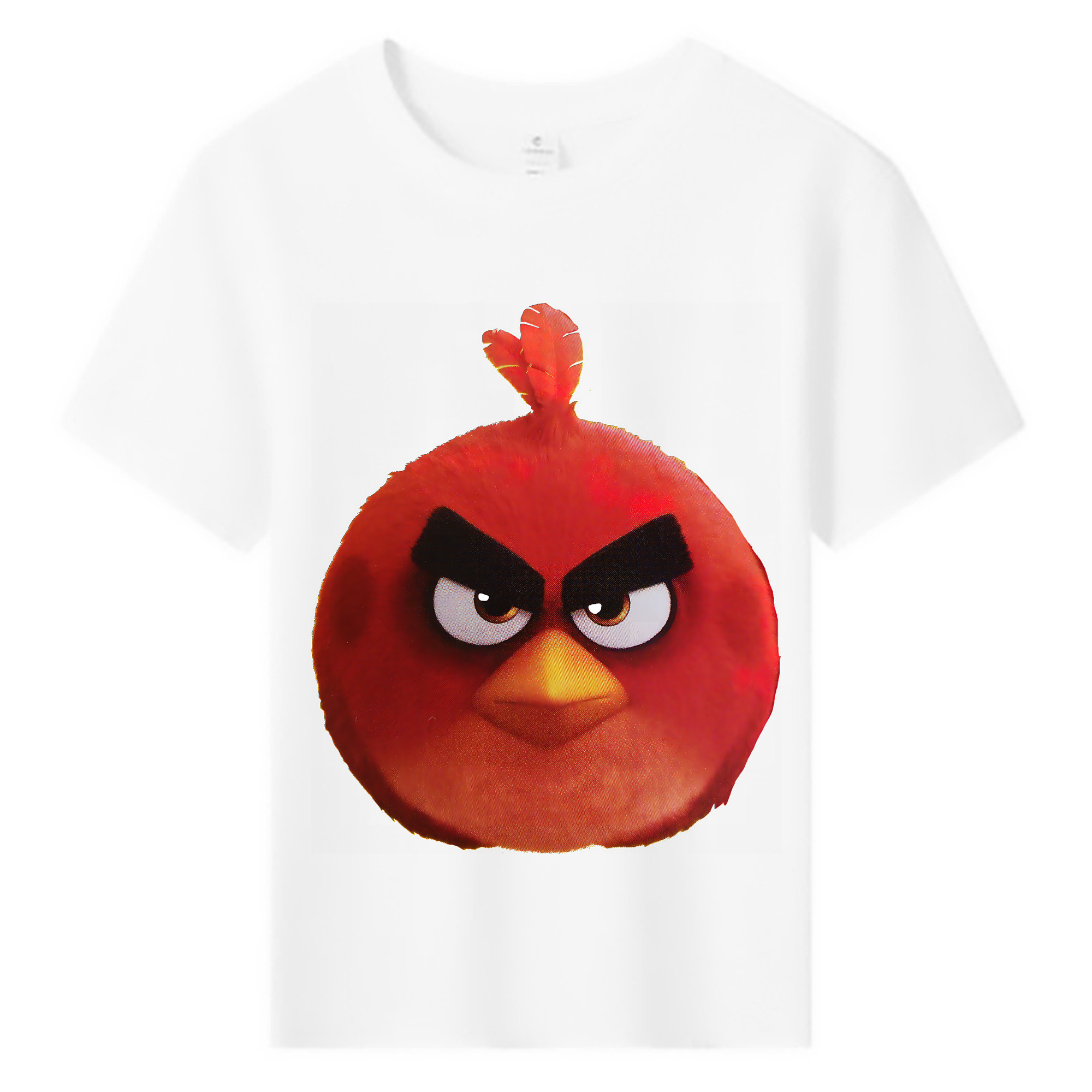 （画像用） Angry Birds アングリーバード 綿100％キッズTシャツ（フロントプリント）