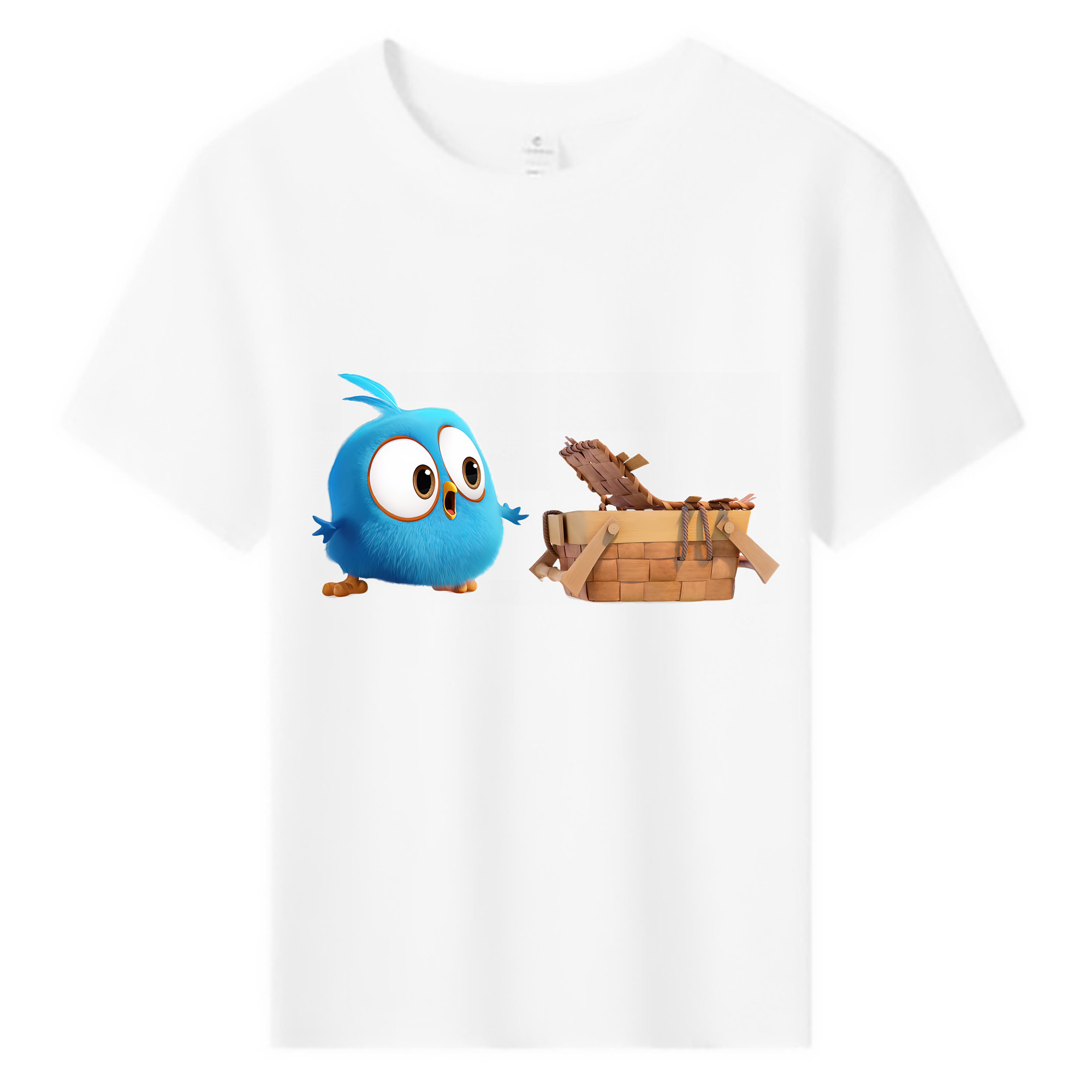 （画像用） Angry Birds アングリーバード 綿100％キッズTシャツ（フロントプリント）