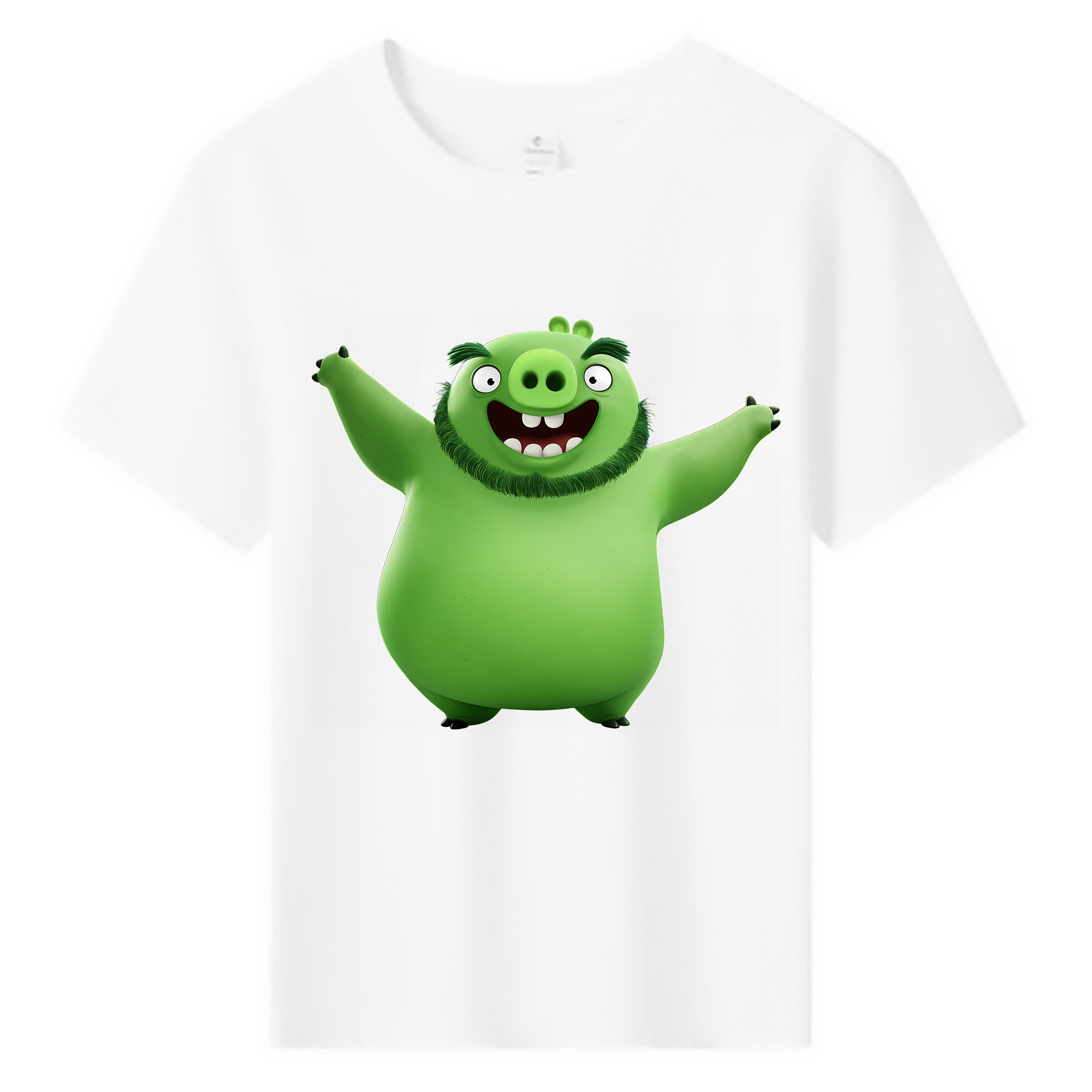 （画像用） Angry Birds アングリーバード 綿100％キッズTシャツ（フロントプリント）