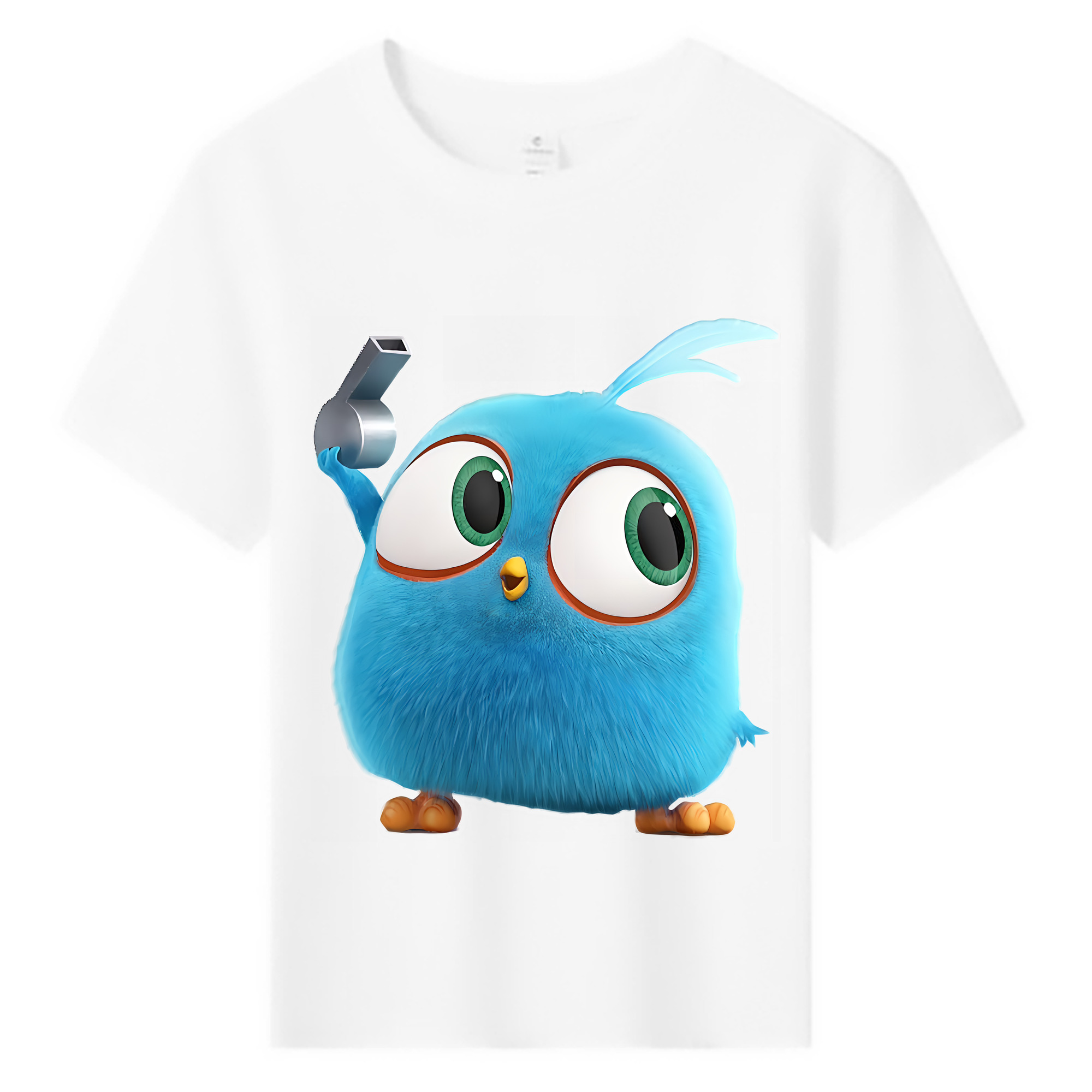 （画像用） Angry Birds アングリーバード 綿100％キッズTシャツ（フロントプリント）