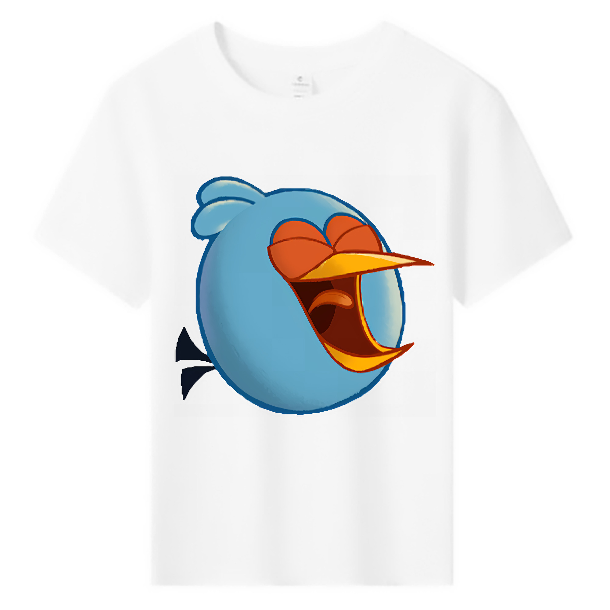 （画像用） Angry Birds アングリーバード 綿100％キッズTシャツ（フロントプリント）